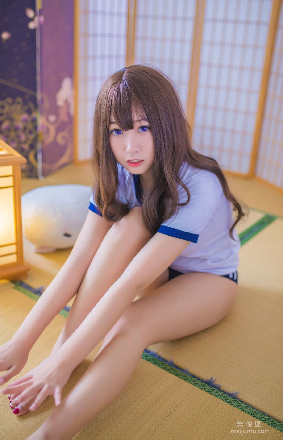 [COS福利] 巨乳貓九醬Sakura 《體操服》 寫真集 9