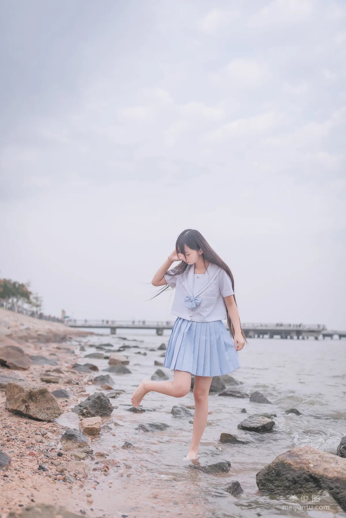 萌妹子伽馬羽落子 《一起去海邊》 寫真集 40