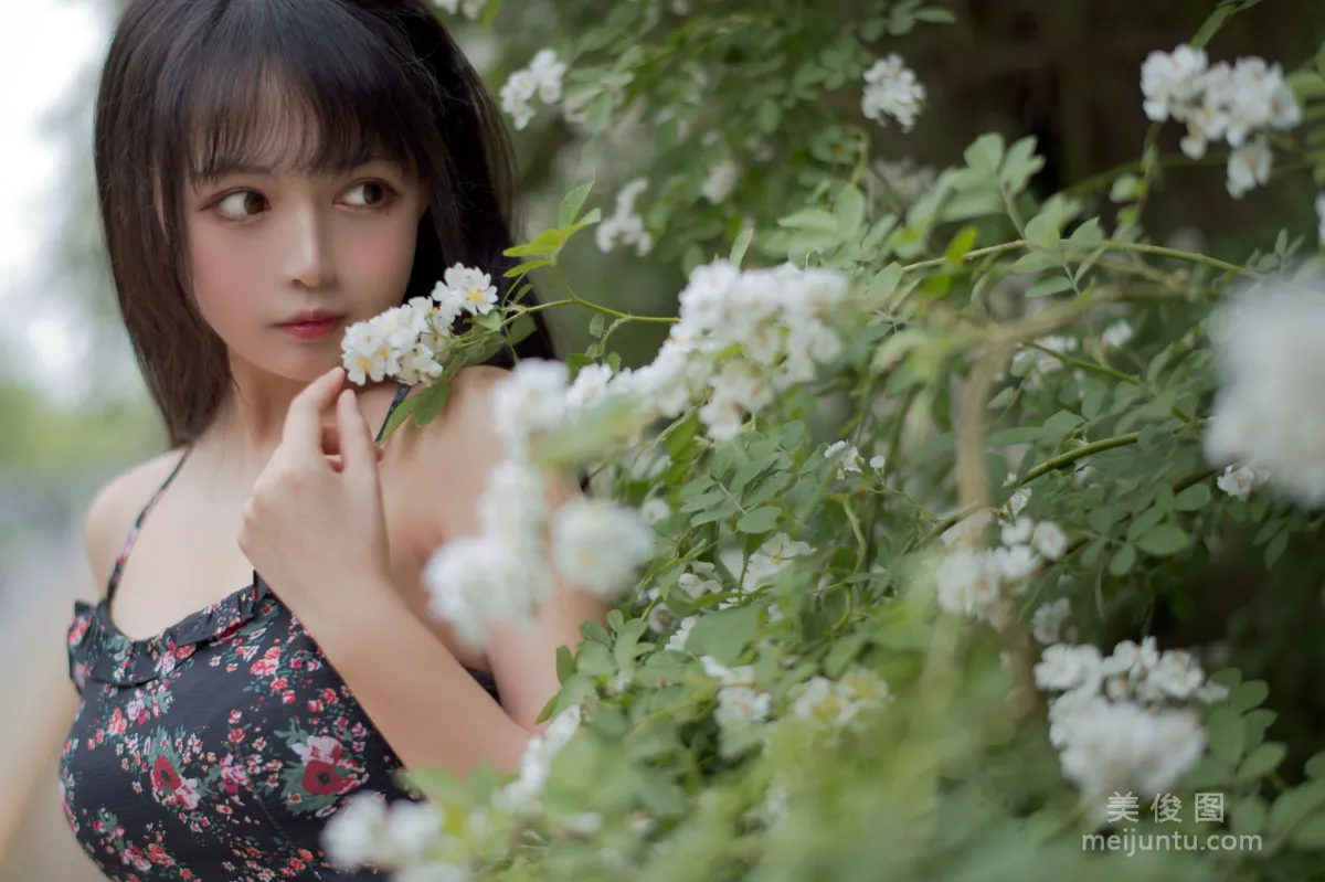 大眼萌妹黑貓貓OvO 《薔薇1》 寫真集 1
