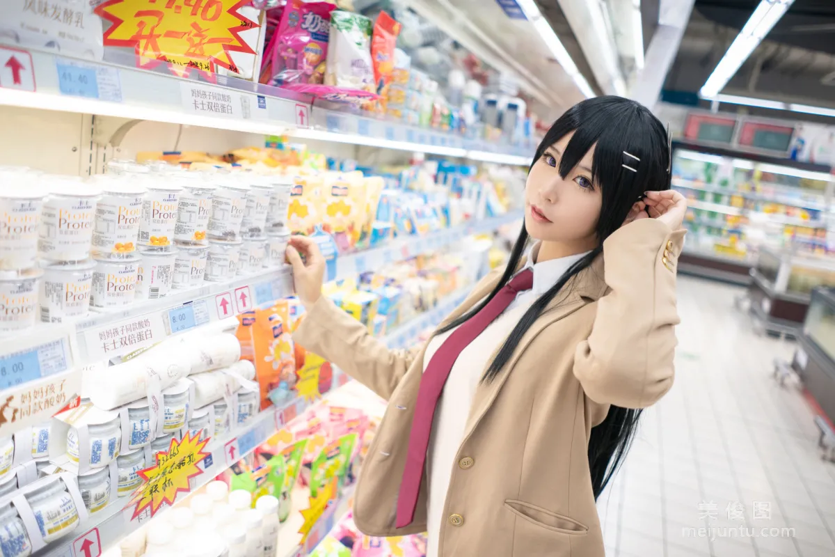 动漫博主爱老师_PhD 《兔女郎学姐》 写真集7