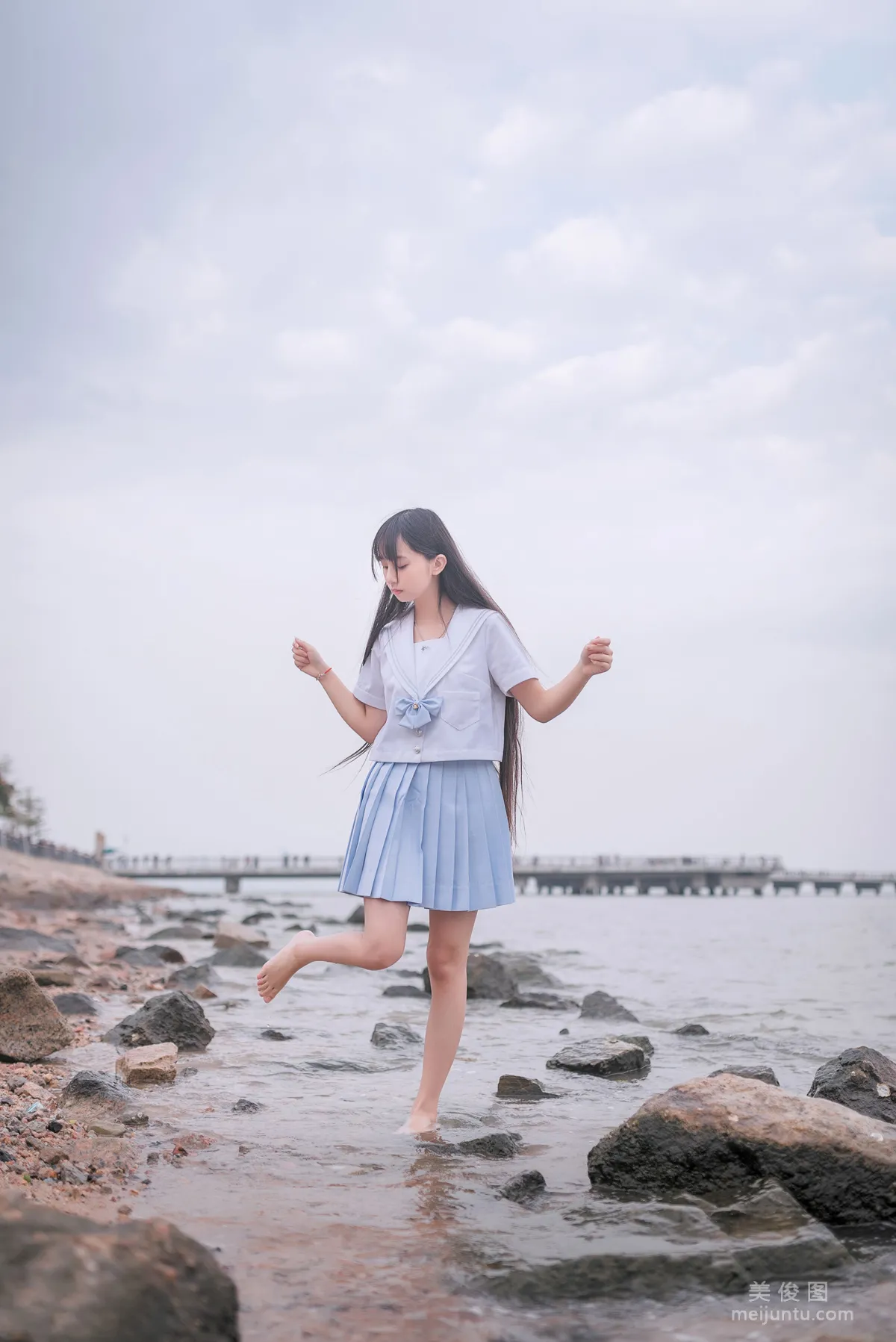 萌妹子伽馬羽落子 《一起去海邊》 寫真集 42