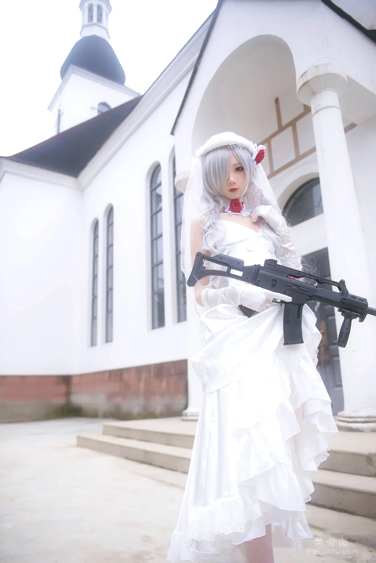 清纯少女五更百鬼 《婚纱》 写真集4