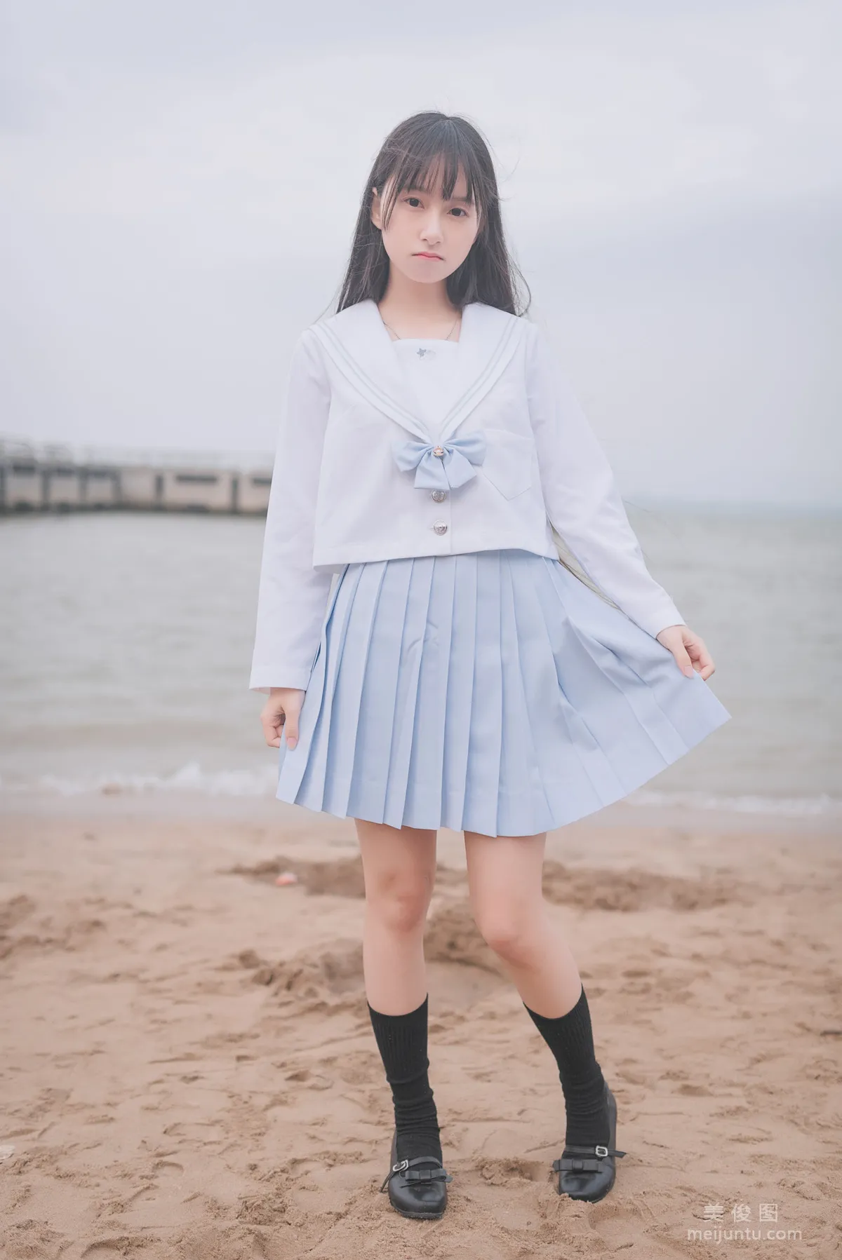 萌妹子伽馬羽落子 《一起去海邊》 寫真集 51