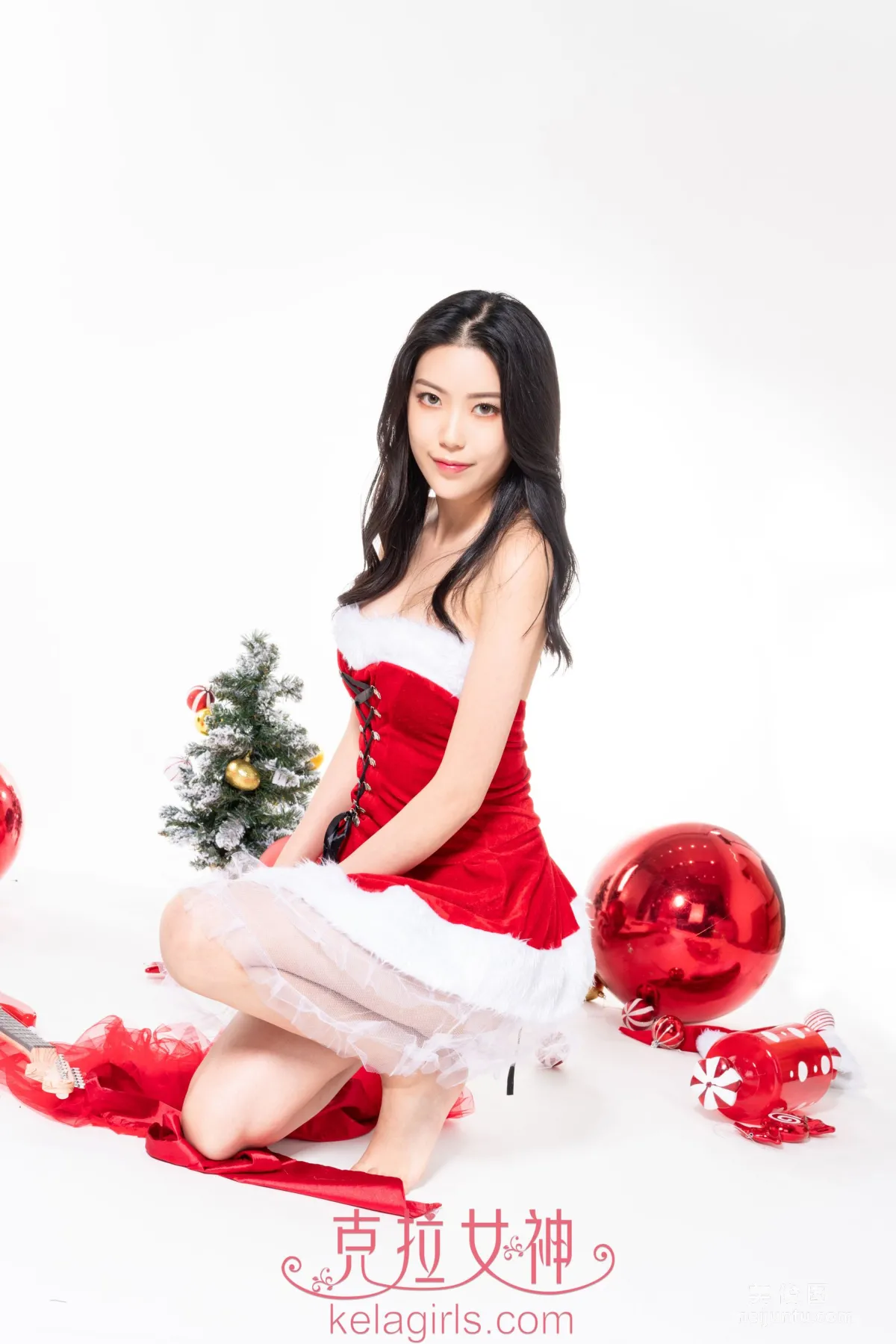 [克拉女神Kelagirls] 鐘淇 《濃情聖誕》 寫真集 10