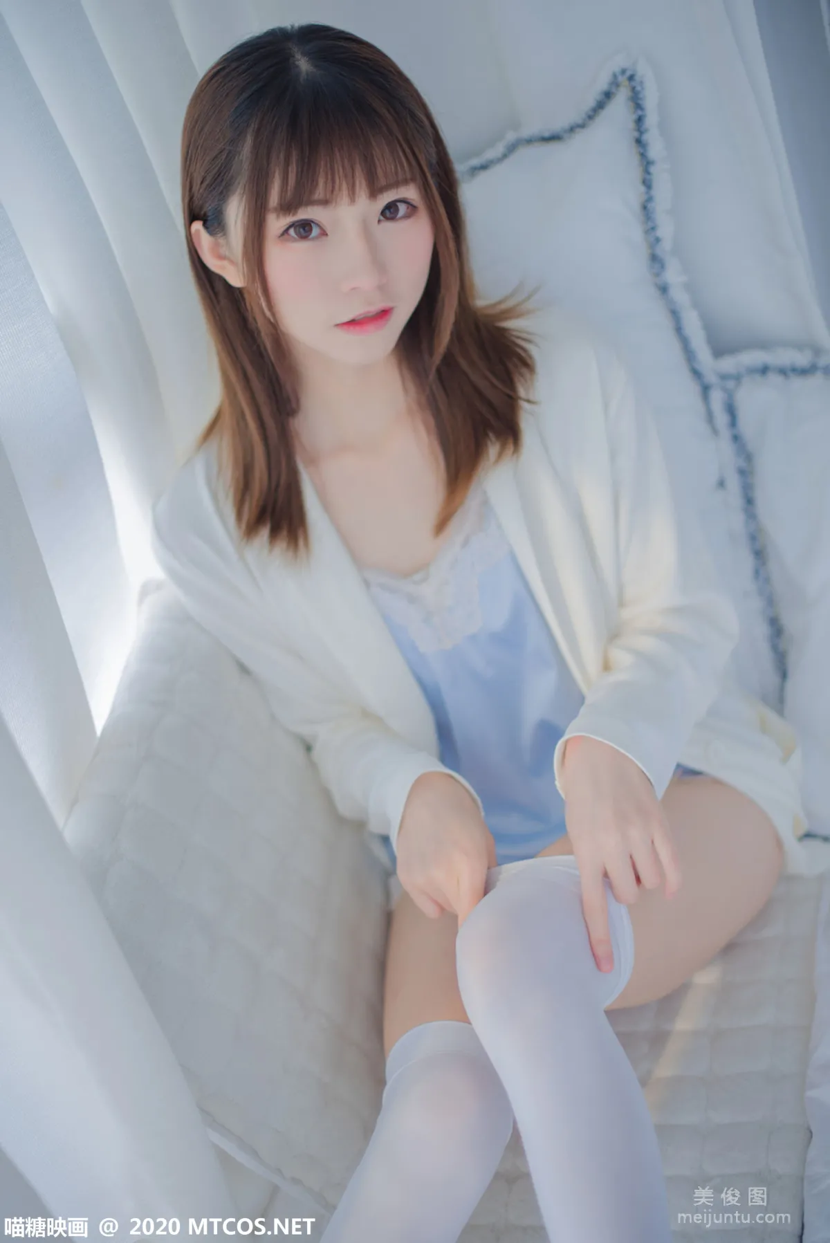 [喵糖映画] VOL.251 《纯纯的兔耳女友》 写真集8