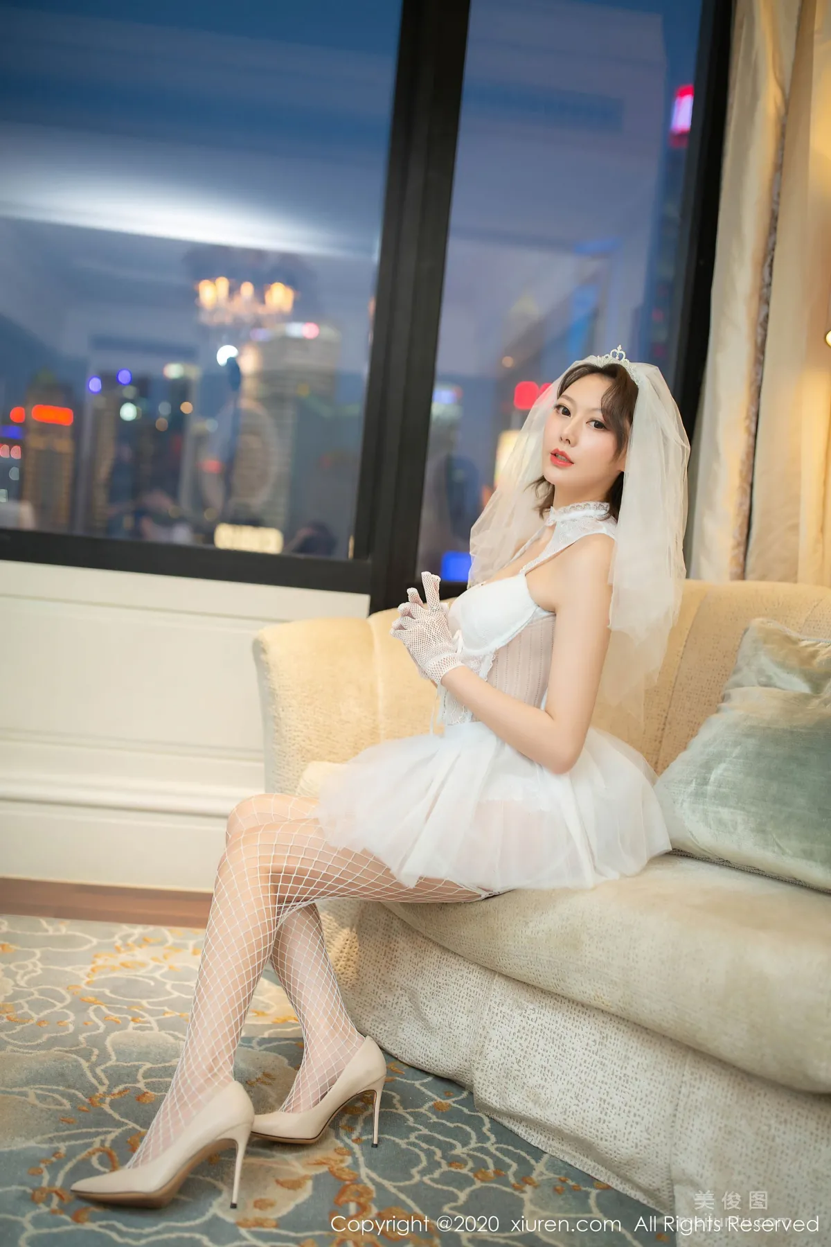 [秀人XIUREN] No.2328 藝軒 - 唯美曼妙婚紗系列 10