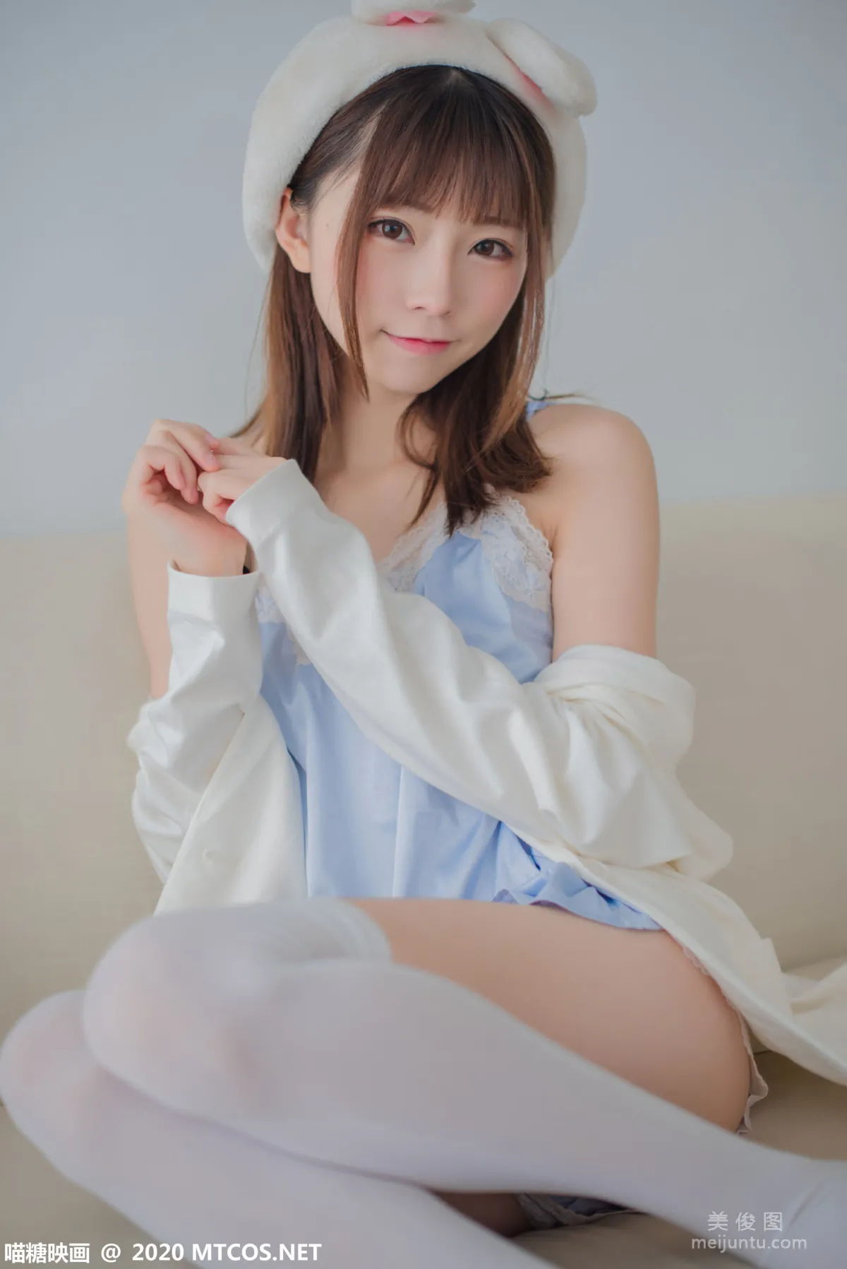 [喵糖映画] VOL.251 《纯纯的兔耳女友》 写真集3