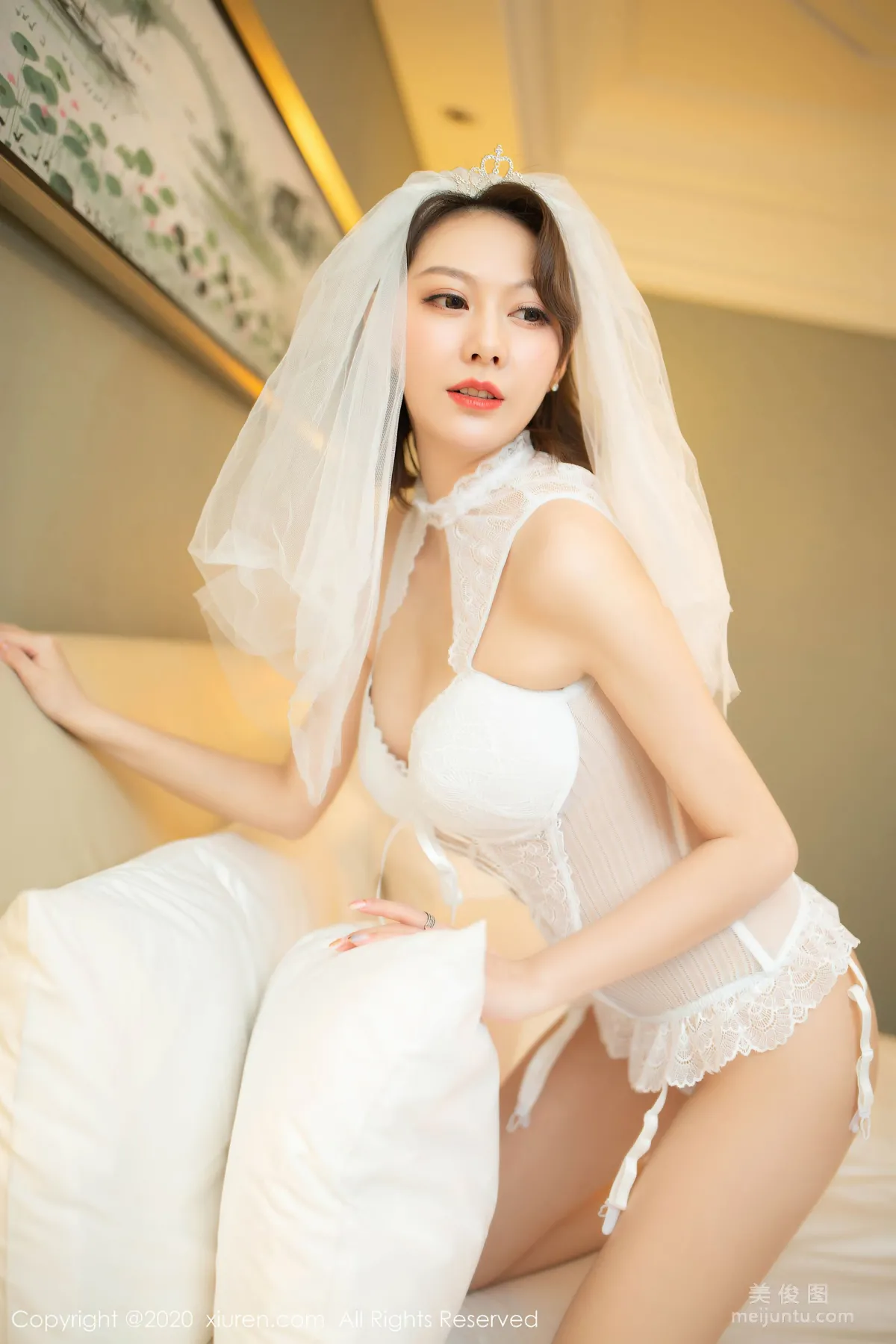 [秀人XIUREN] No.2328 藝軒 - 唯美曼妙婚紗系列 65