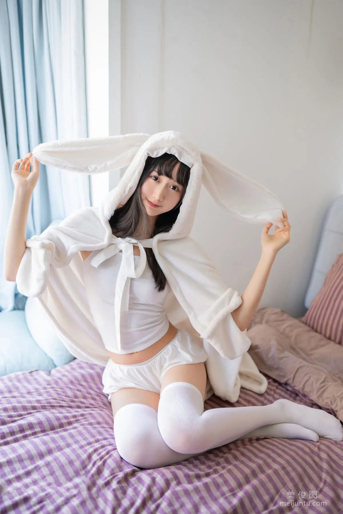 [喵糖映画] VOL.245 《浴巾兔子》 写真集10