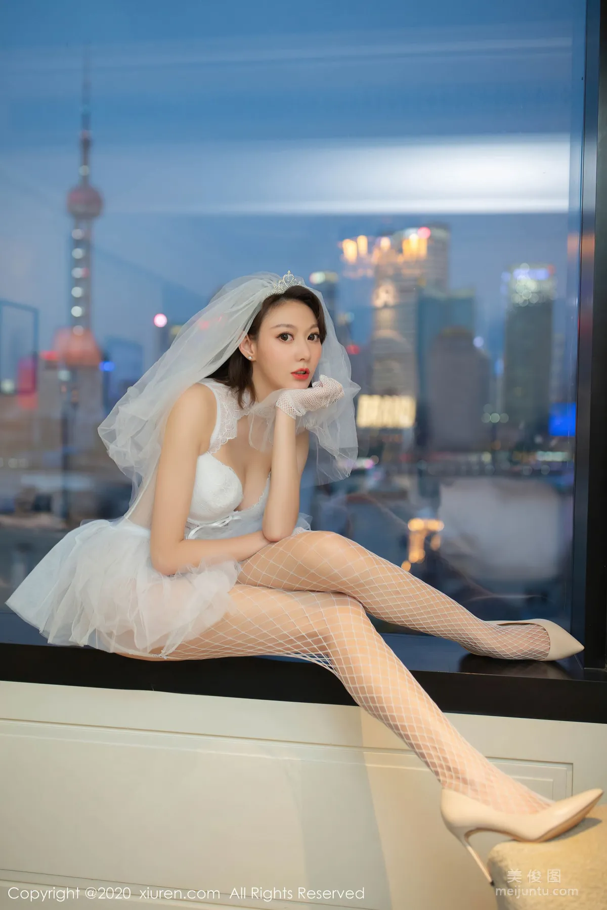 [秀人XIUREN] No.2328 藝軒 - 唯美曼妙婚紗系列 2