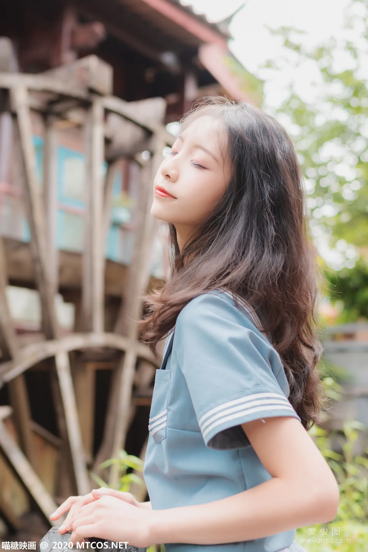 [喵糖映画] VOL.257 《夏日制服》 写真集20