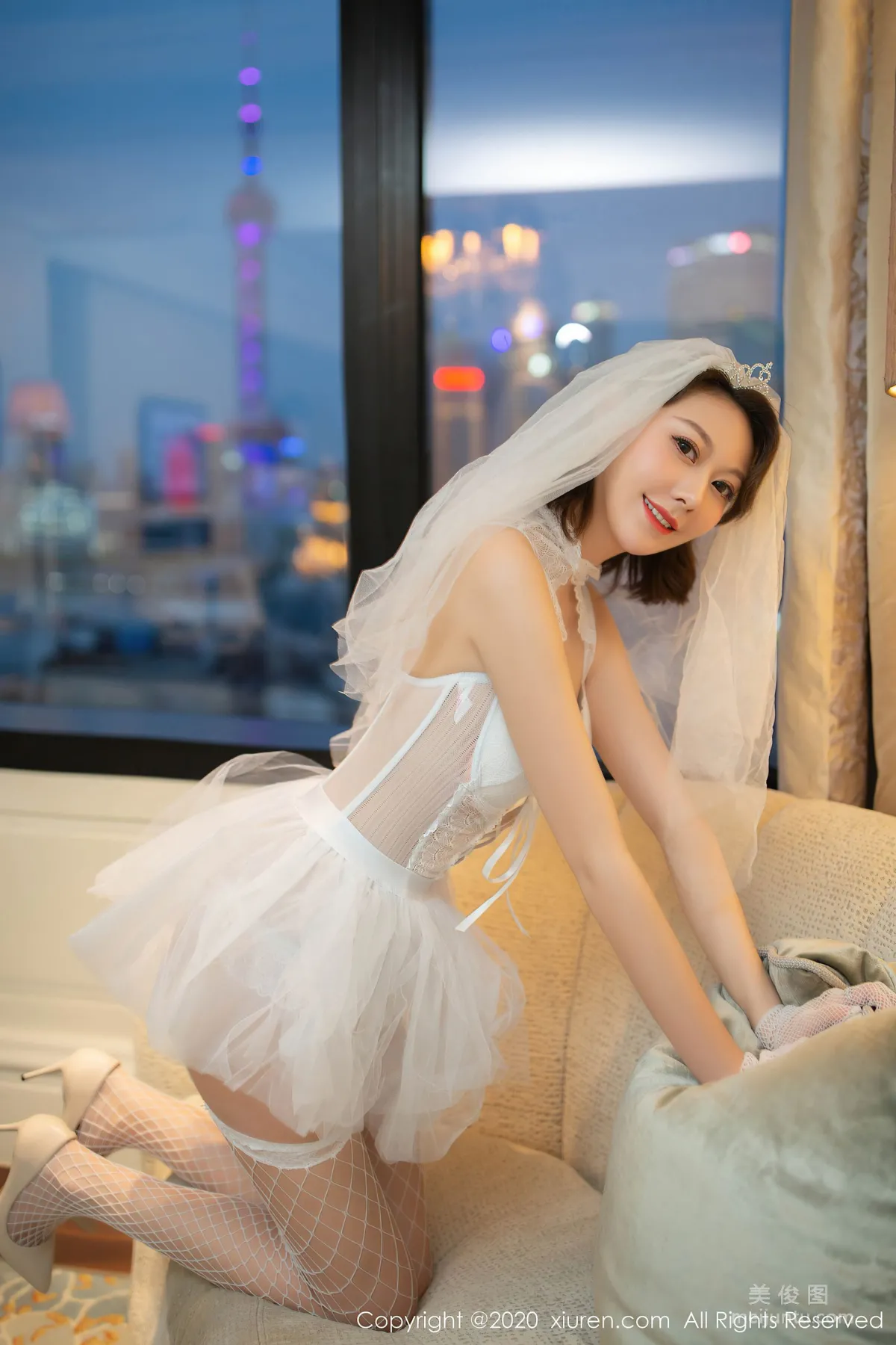 [秀人XIUREN] No.2328 藝軒 - 唯美曼妙婚紗系列 7