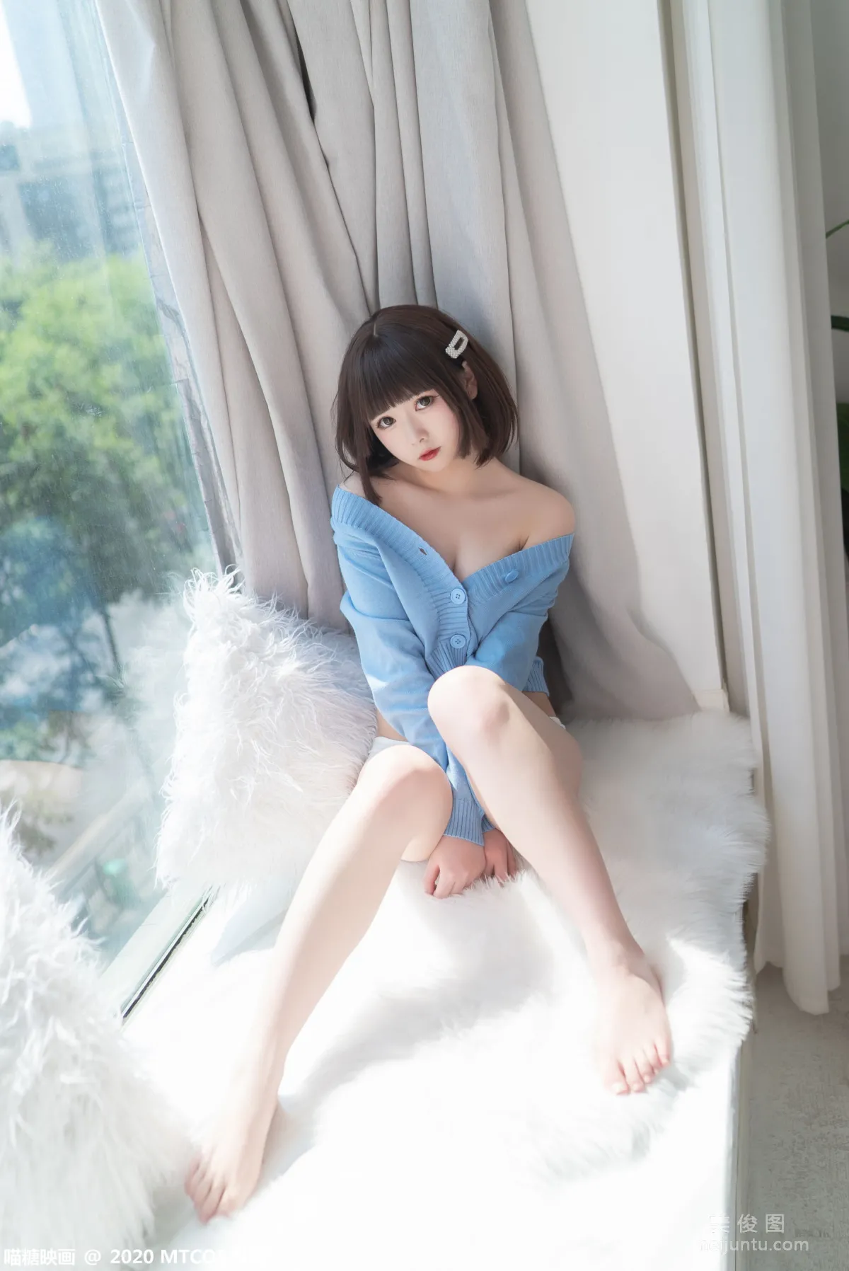 [喵糖映画] VOL.225 《蓝色之夏》 写真集6