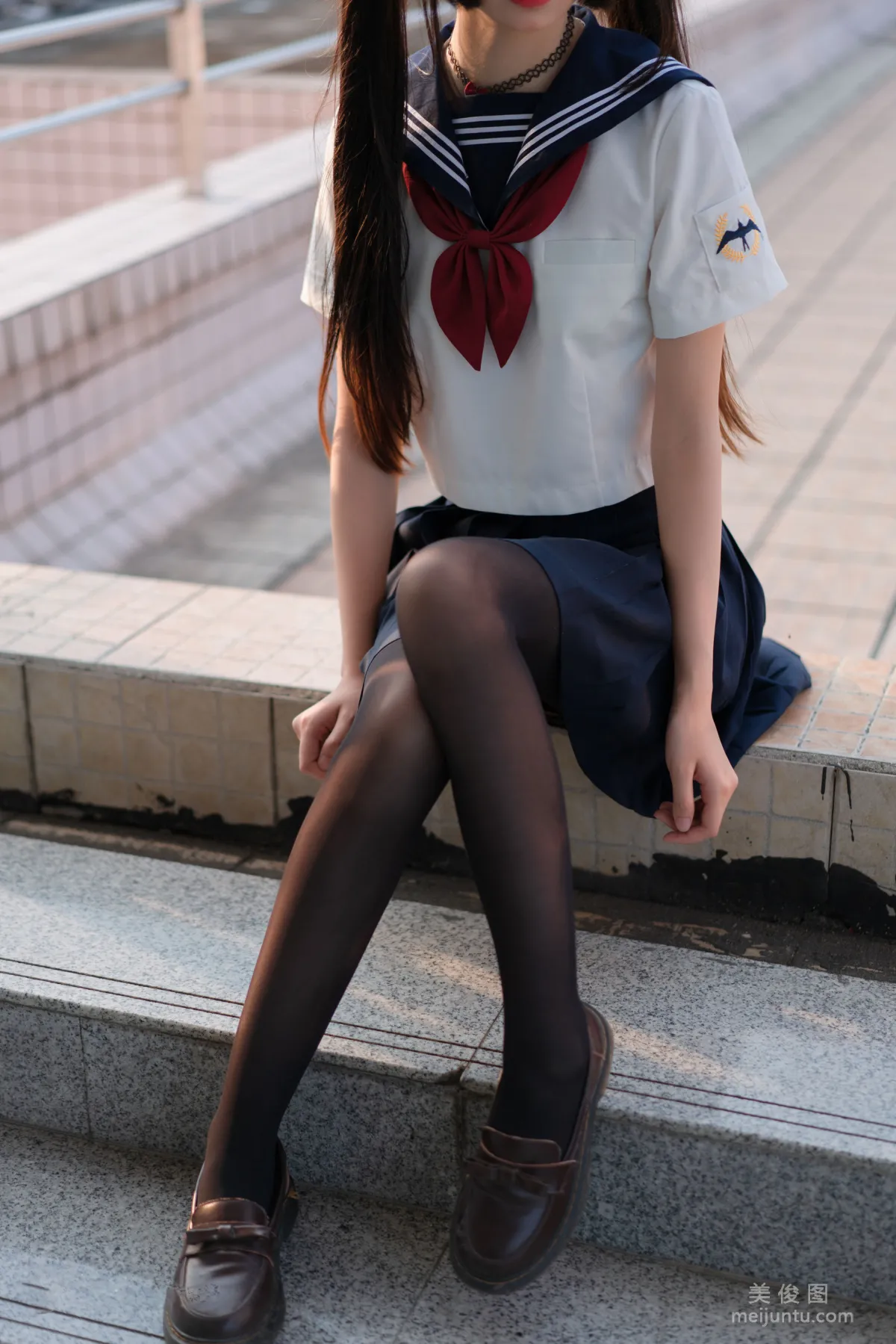 [喵糖映画] JKL.022 教室JK制服 写真集38