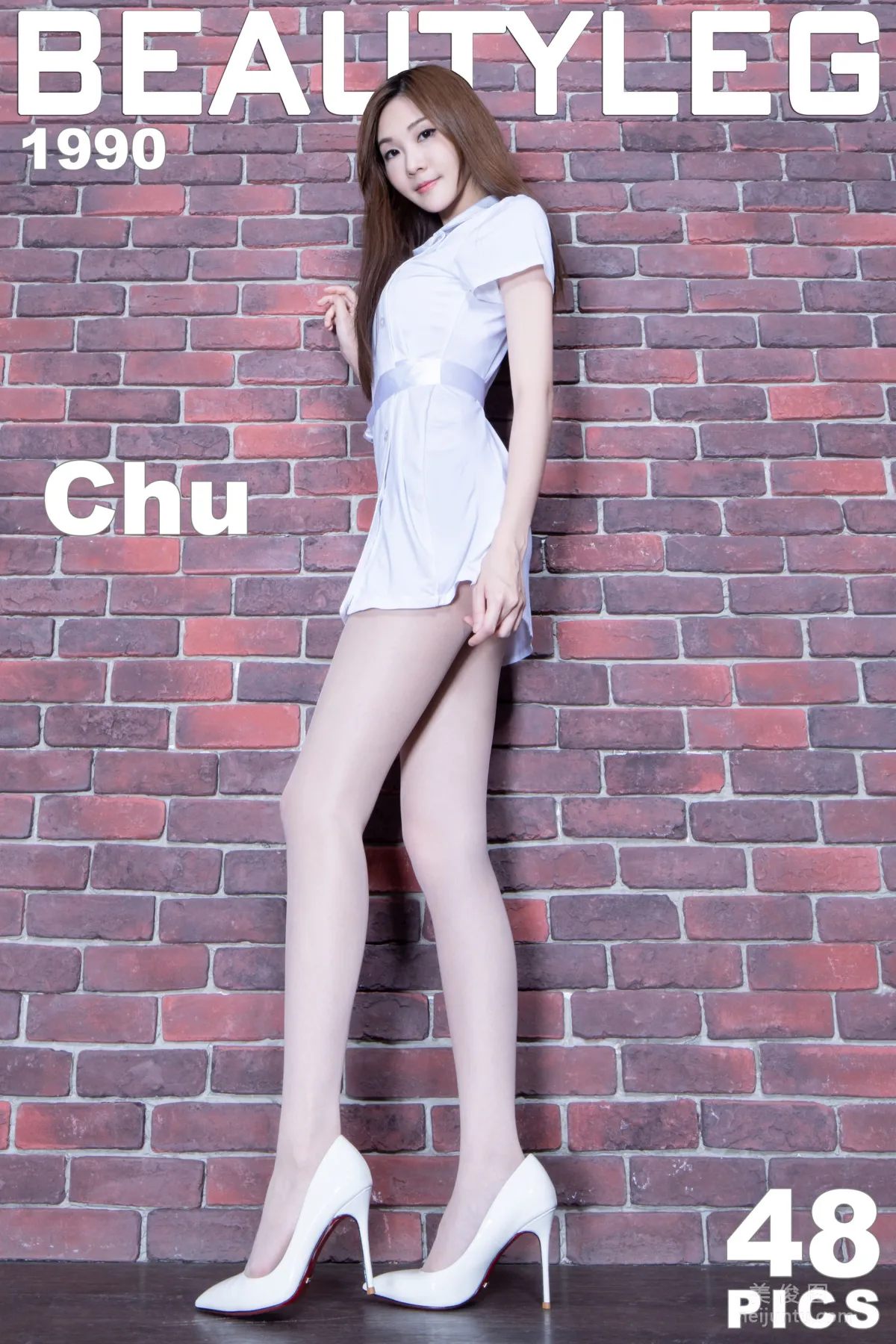 [Beautyleg] No.1990 腿模Chu - 絲襪制服短裙美腿 1