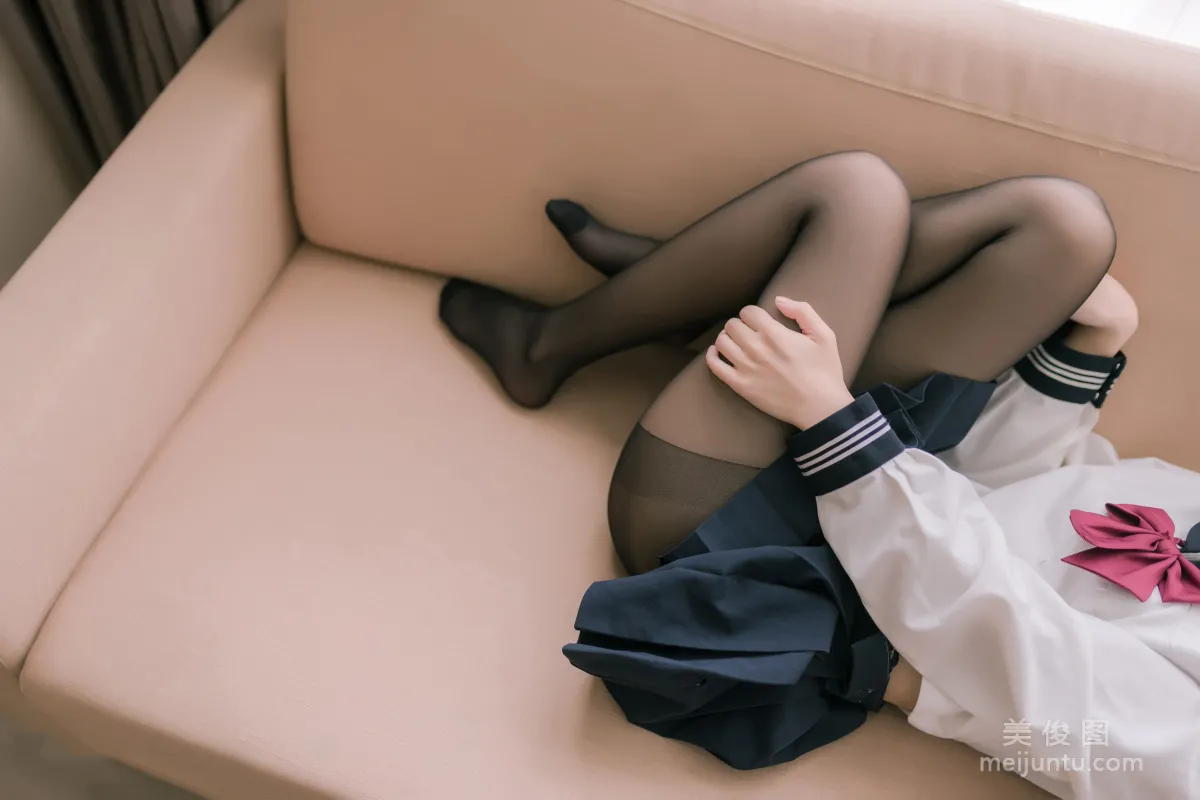 [喵糖映画] JKL.023 双马尾JK制服 写真集38