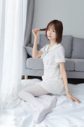 [喵糖映畫] VOL.271 純色白裙 寫真集