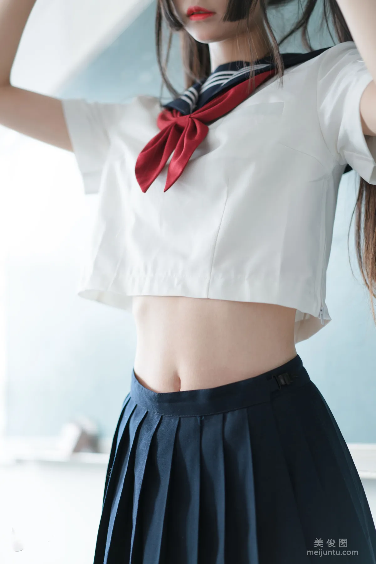 [喵糖映画] JKL.022 教室JK制服 写真集4