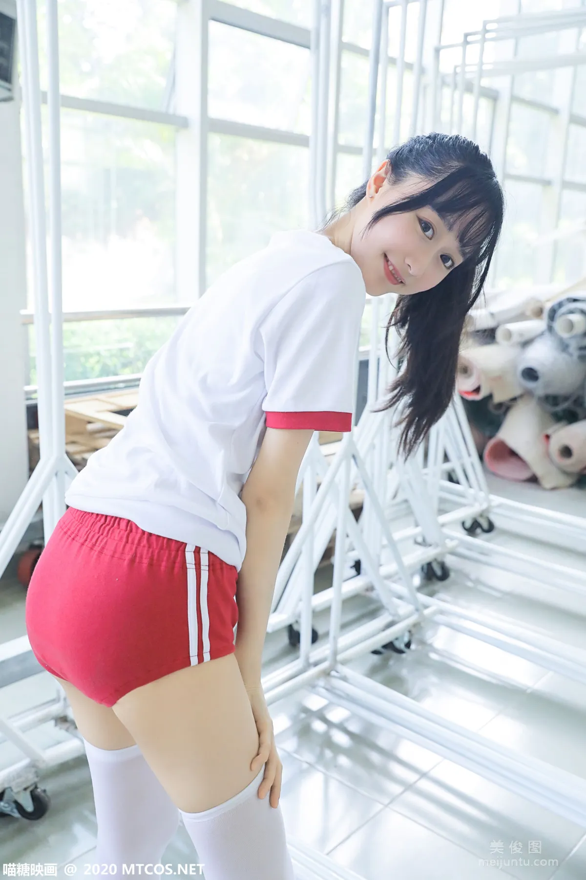 [喵糖映画] VOL.294 体操学妹 写真集13