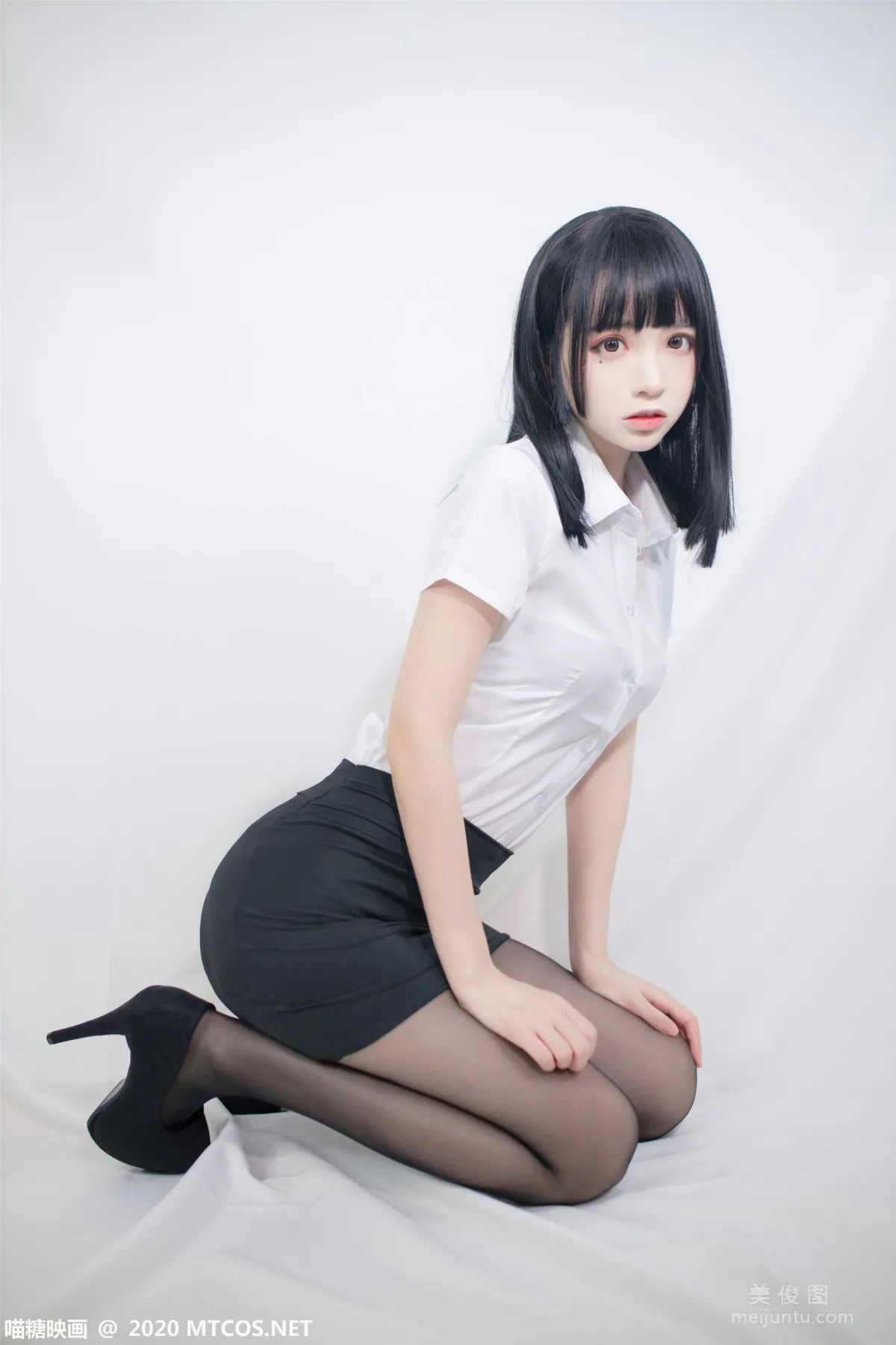 [喵糖映画] VOL.291 OL制服 写真集3
