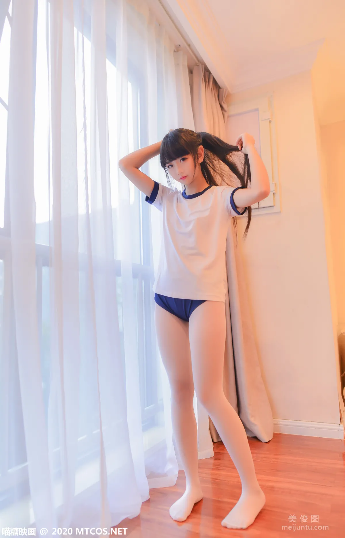 [喵糖映画] VOL.286 白色体操服 写真集1