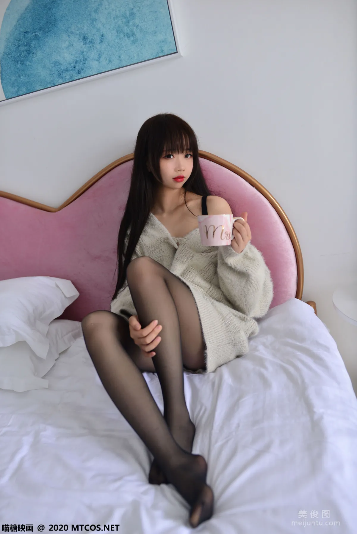 [喵糖映画] VOL.277 毛衣少女 写真集10