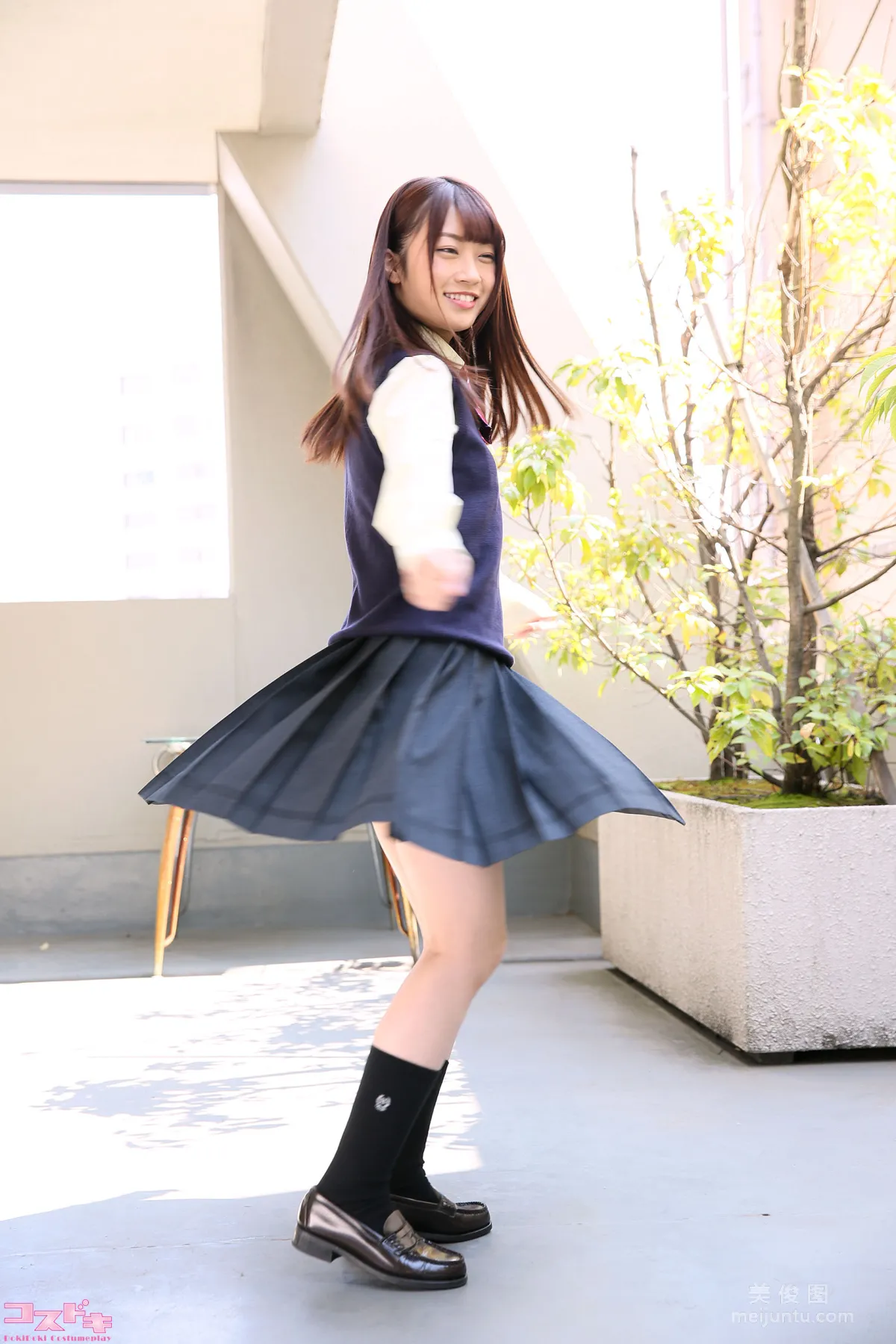 [Cosdoki] Ichika Kasagi 笠木いちか kasagiichika_pic_seifuku1 10