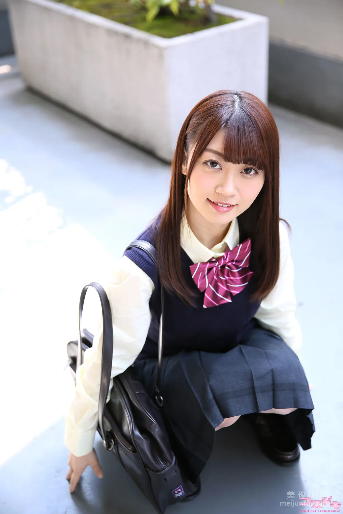 [Cosdoki] 笠木いちか Ichika Kasagi kasagiichika_pic_seifuku2 14