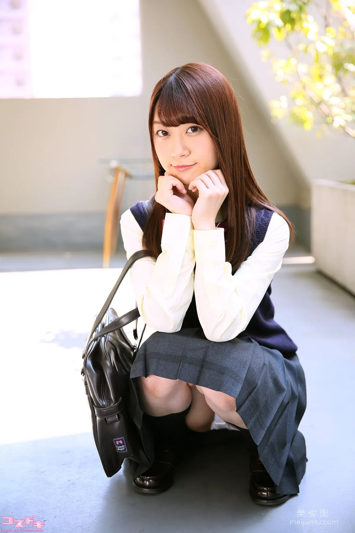 [Cosdoki] 笠木いちか Ichika Kasagi kasagiichika_pic_seifuku2 13