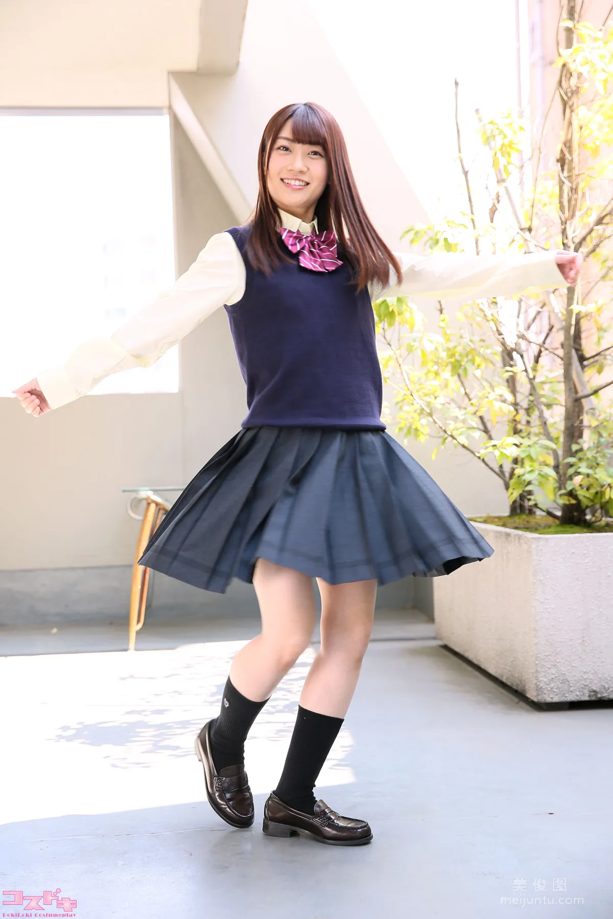 [Cosdoki] Ichika Kasagi 笠木いちか kasagiichika_pic_seifuku1 3