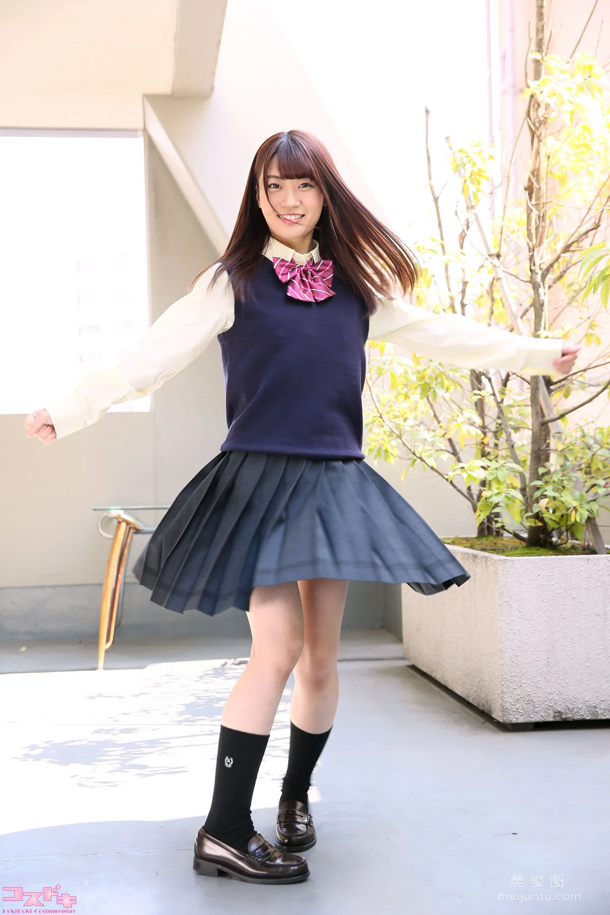 [Cosdoki] Ichika Kasagi 笠木いちか kasagiichika_pic_seifuku1 9