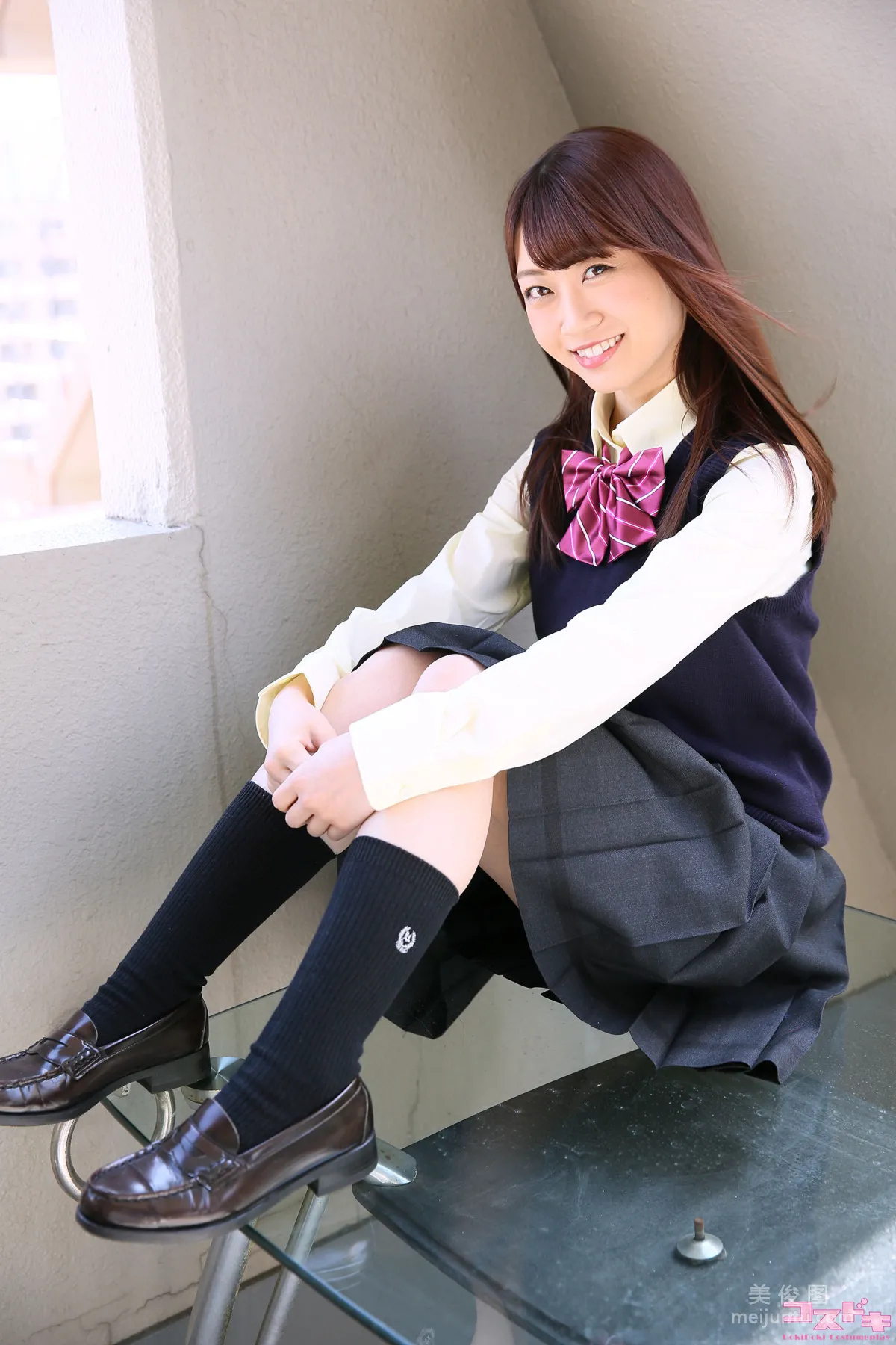 [Cosdoki] 笠木いちか Ichika Kasagi kasagiichika_pic_seifuku2 34