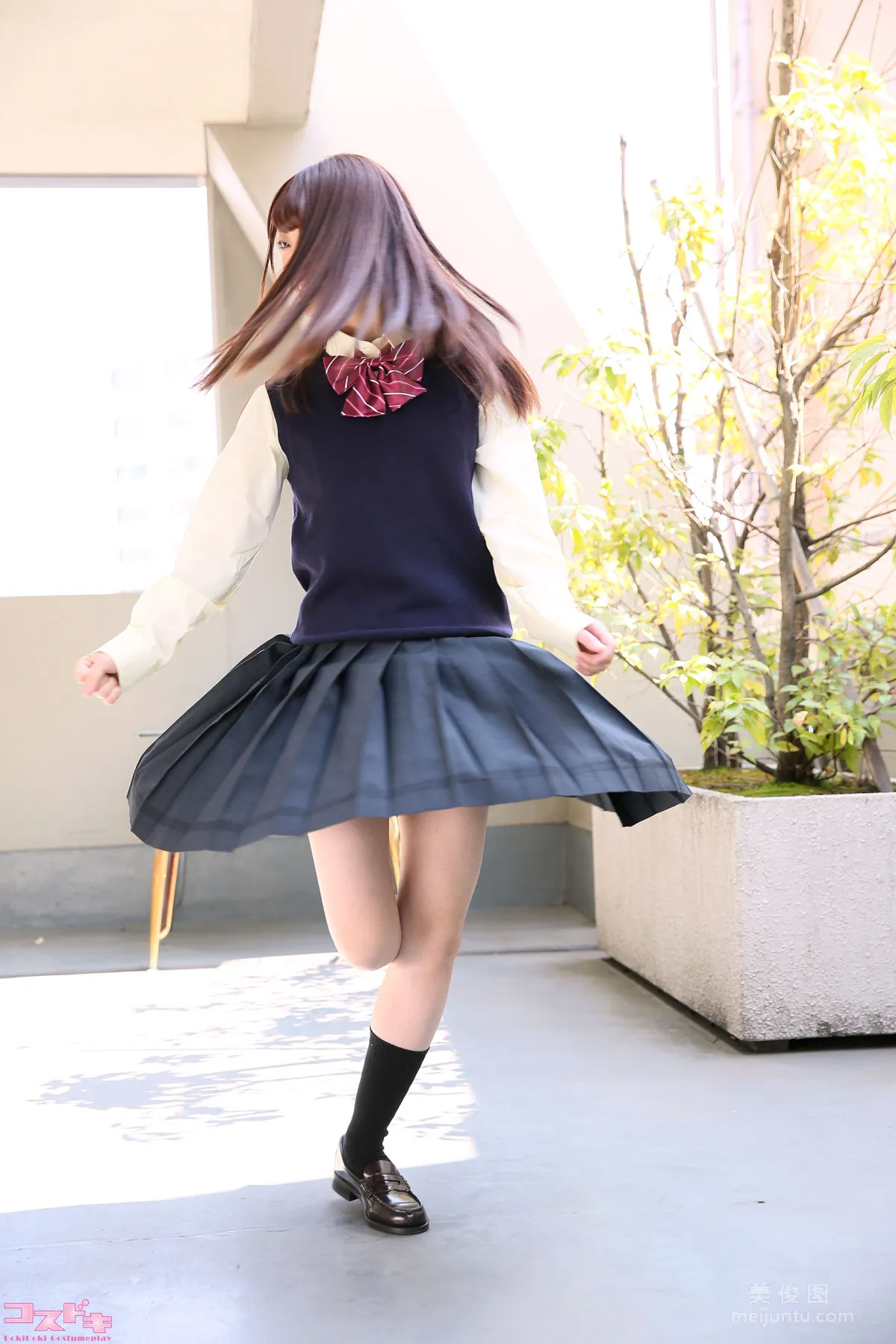 [Cosdoki] Ichika Kasagi 笠木いちか kasagiichika_pic_seifuku1 13