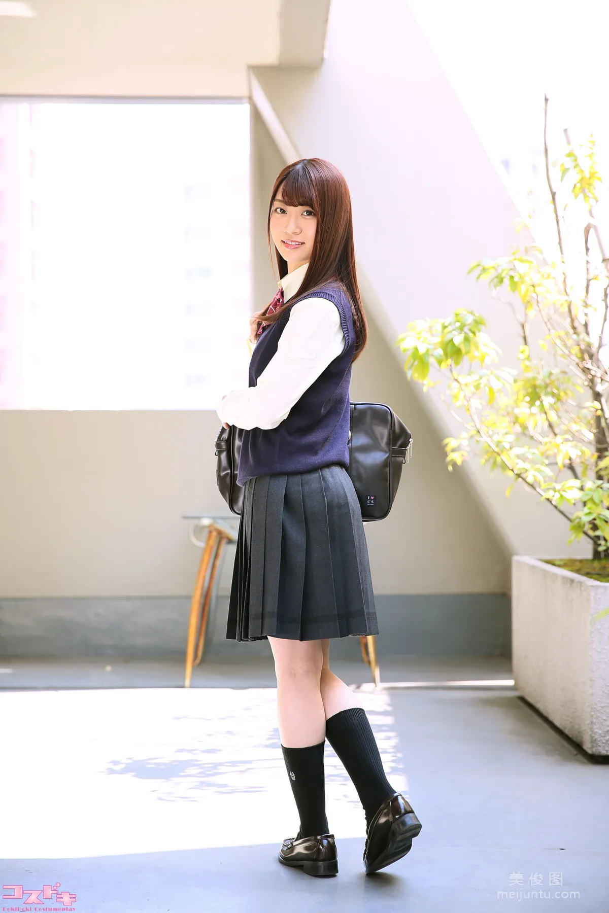 [Cosdoki] 笠木いちか Ichika Kasagi kasagiichika_pic_seifuku2 4