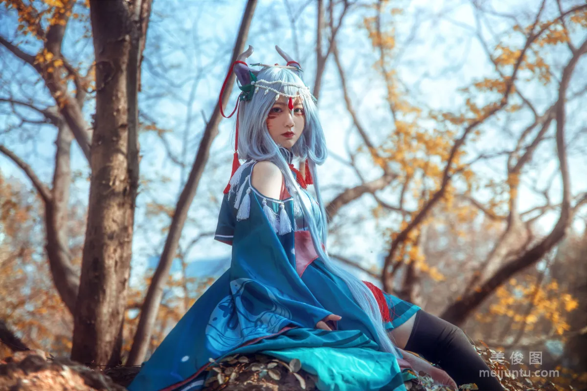 [Cosplay寫真] 動漫博主弦音sic - 洛天依 上古神話 9