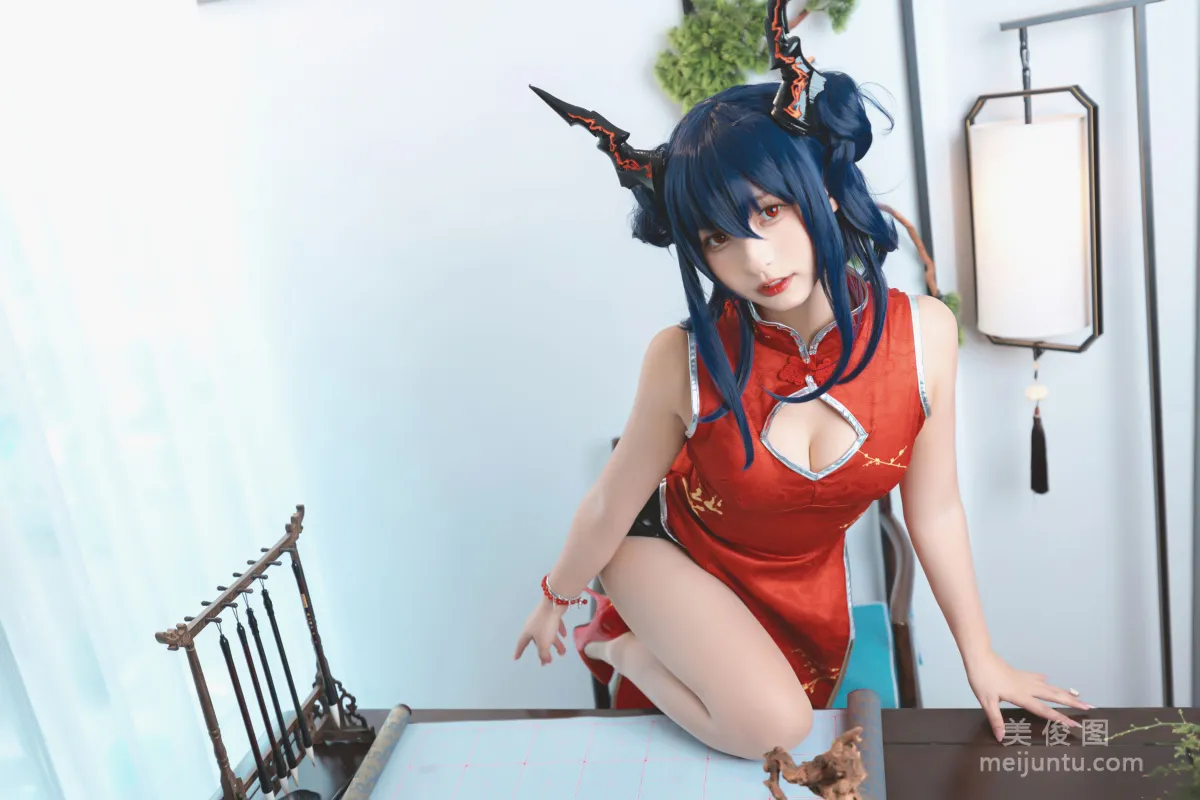 [Cosplay] 神楽坂真冬 - 旗袍魔女 寫真集 13