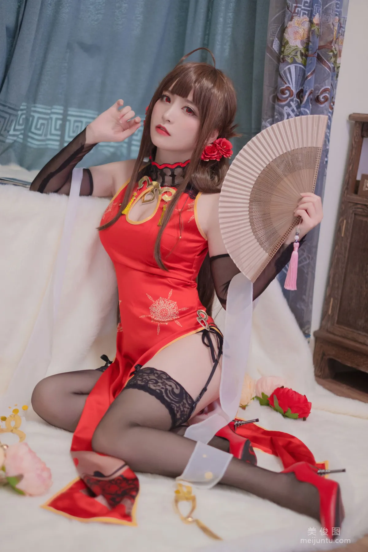 [Cosplay] 星野saori - DSR-50 紅牡丹 10