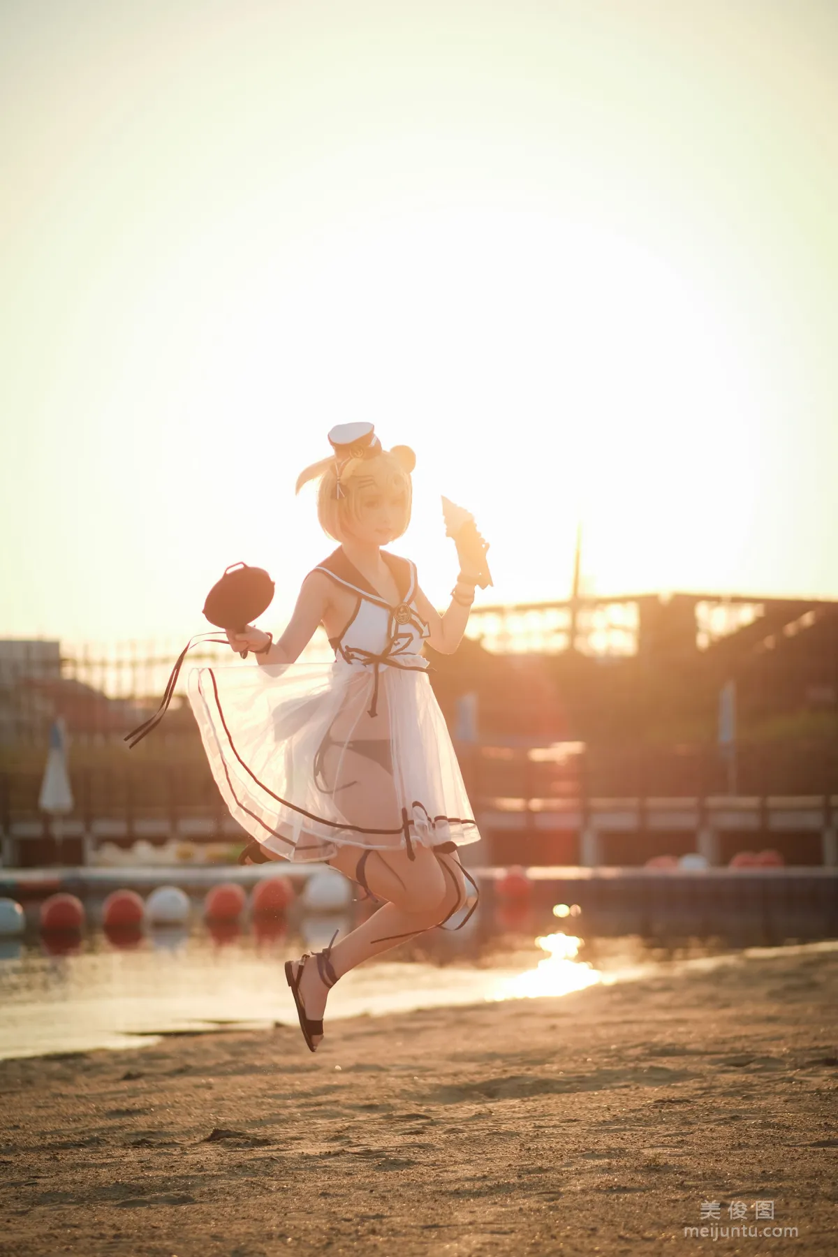 [Cosplay寫真] 萌寵博主yui金魚 - 古米泳裝 4