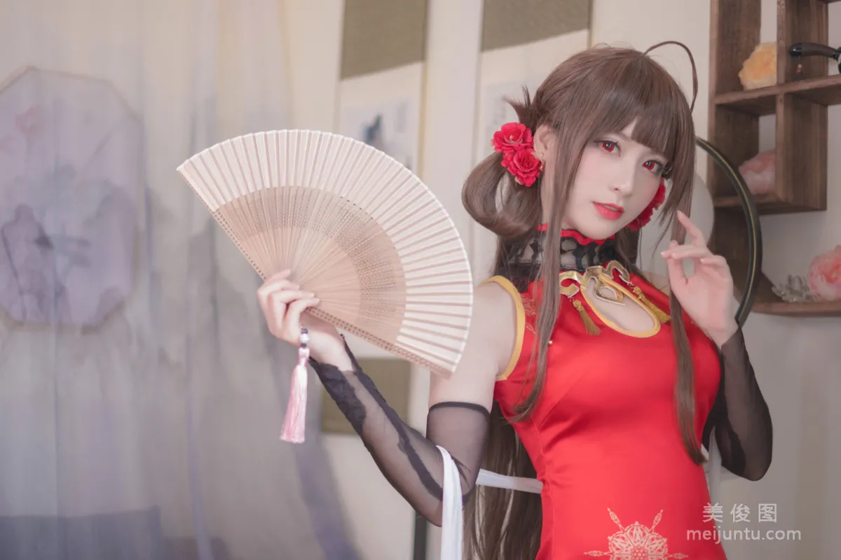 [Cosplay] 星野saori - DSR-50 红牡丹 1