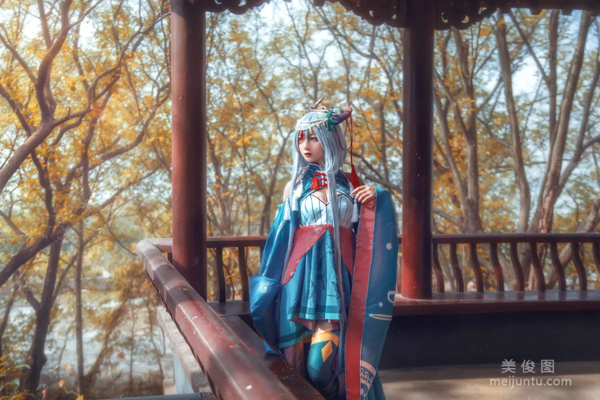 [Cosplay寫真] 動漫博主弦音sic - 洛天依 上古神話 5