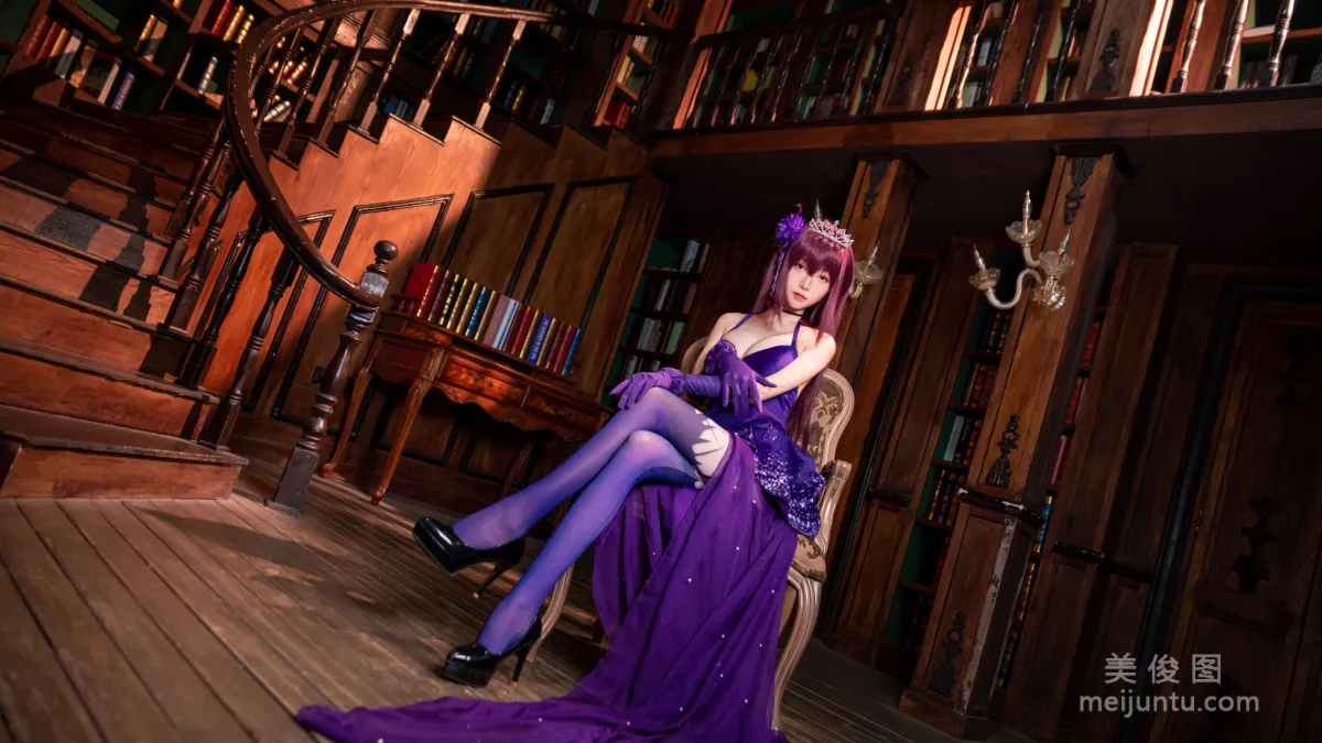 [Cosplay寫真] Coser青青子Js - 斯卡哈2 3