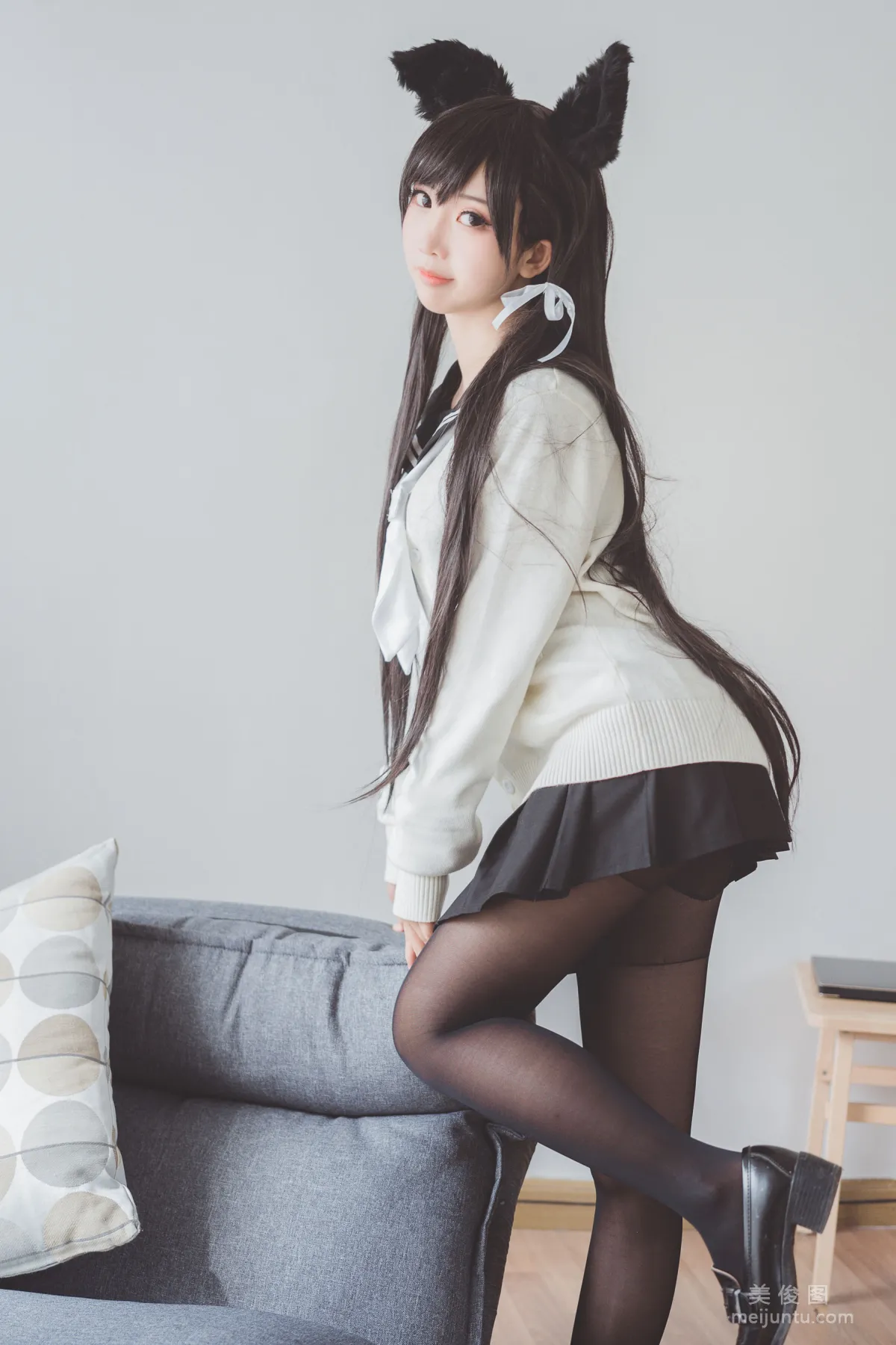 [Cosplay寫真] 可愛人氣Coser面餅仙兒 - 制服愛宕 9