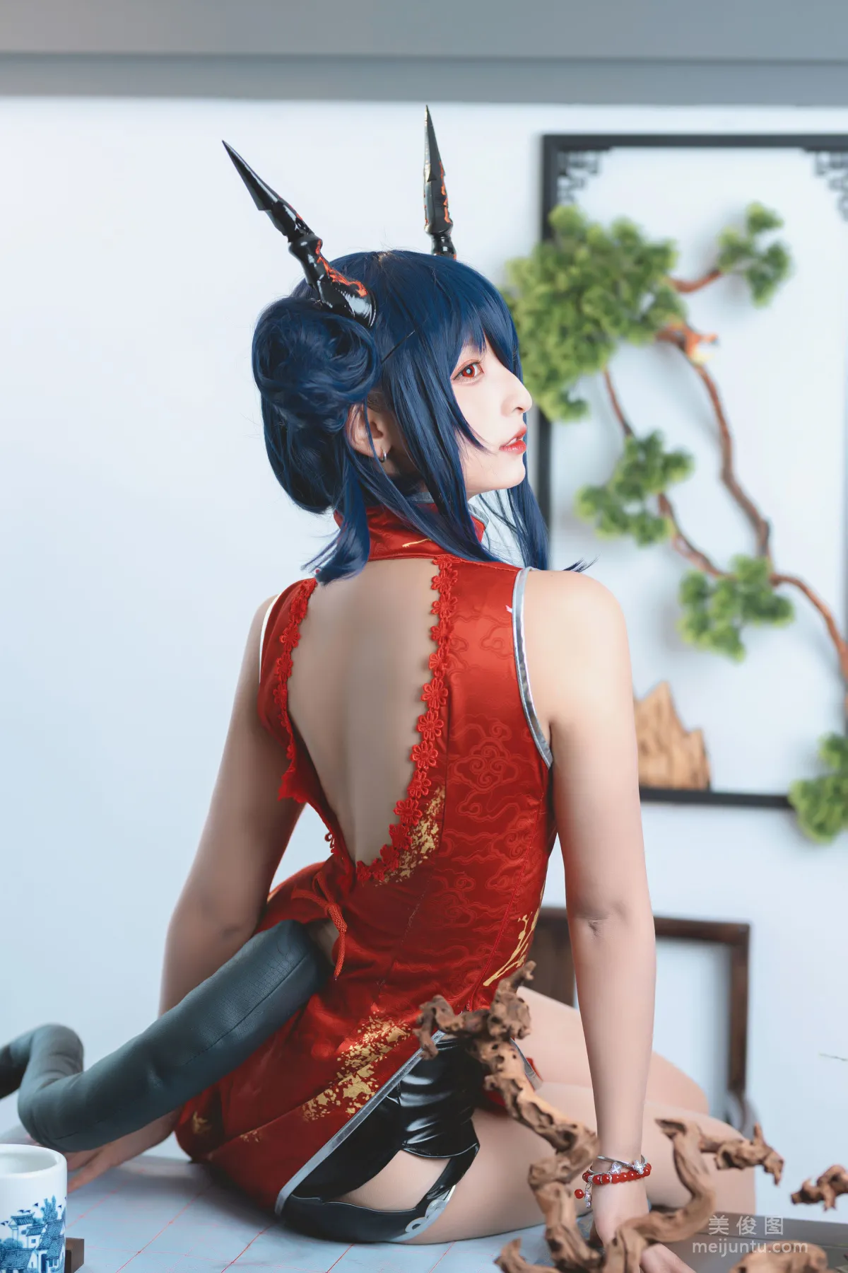 [Cosplay] 神楽坂真冬 - 旗袍魔女 寫真集 15