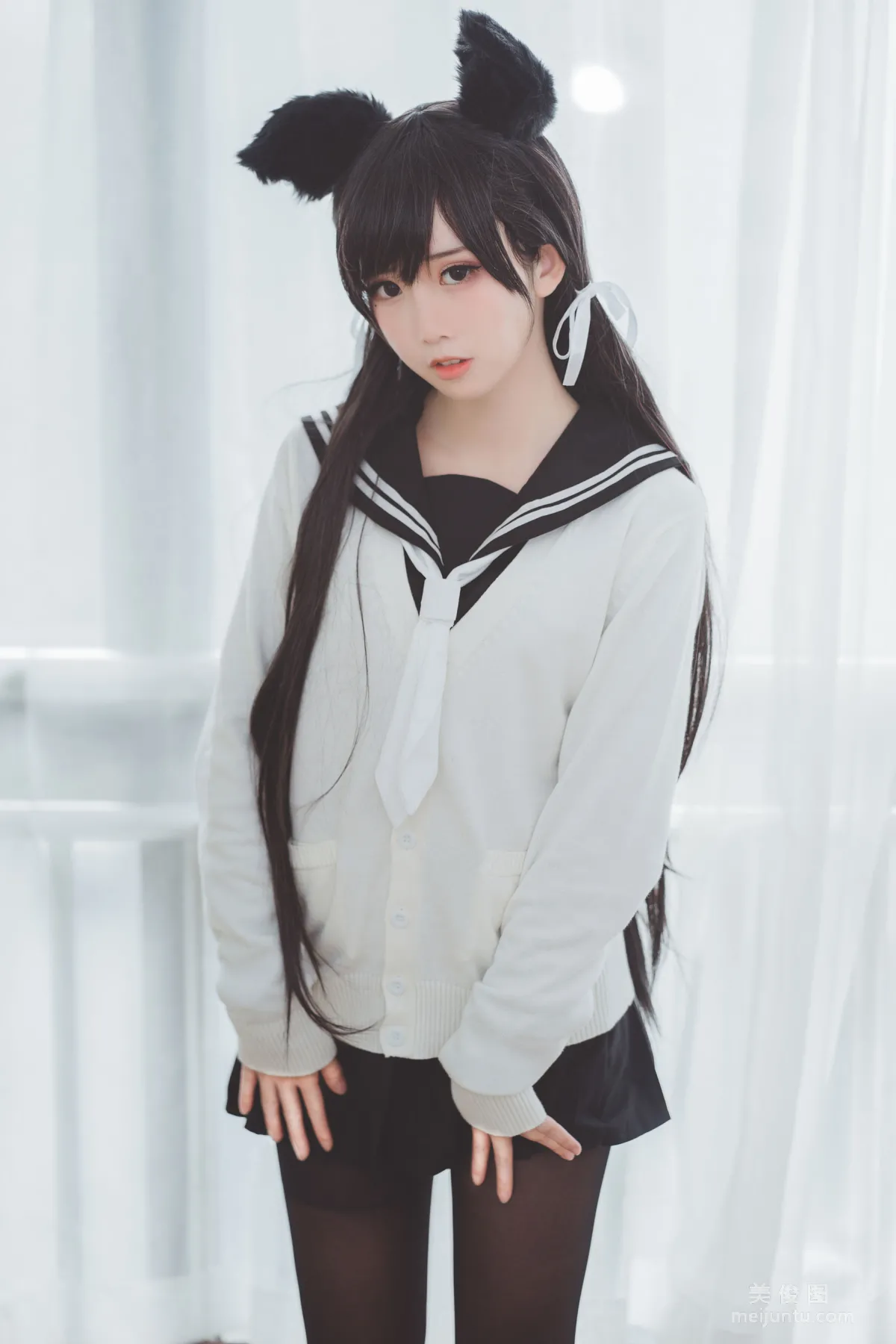 [Cosplay寫真] 可愛人氣Coser面餅仙兒 - 制服愛宕 13
