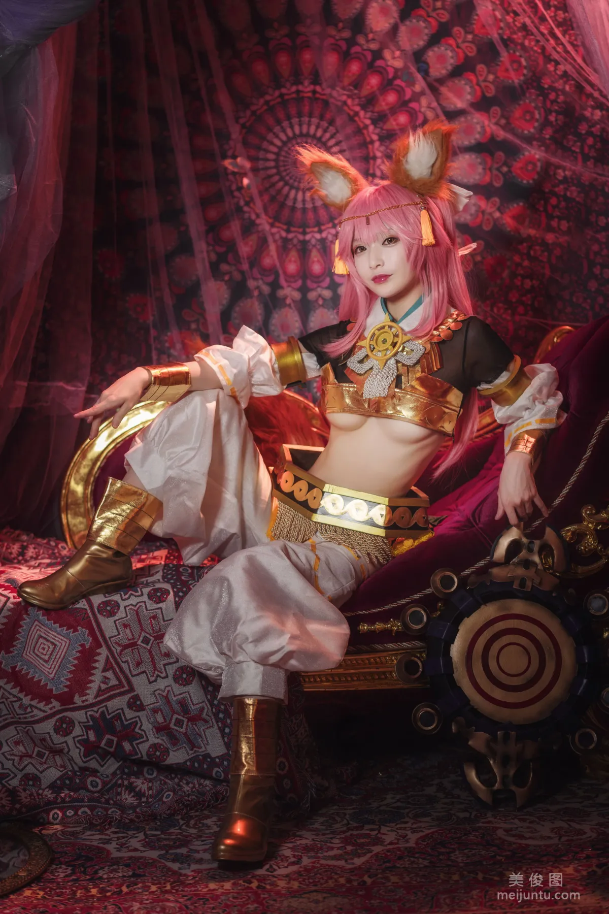 [Cosplay] 鐵闆燒鬼舞w - 玉藻前 神話 寫真集 6