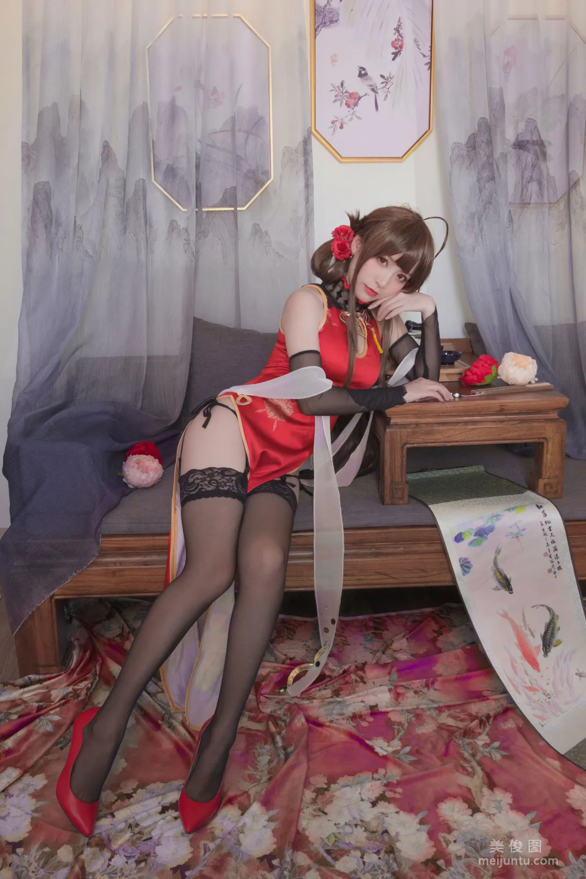 [Cosplay] 星野saori - DSR-50 红牡丹 3