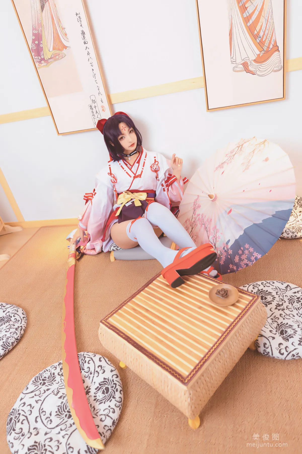 [Cosplay] 神楽坂真冬 《刀ノ語》 寫真集 14