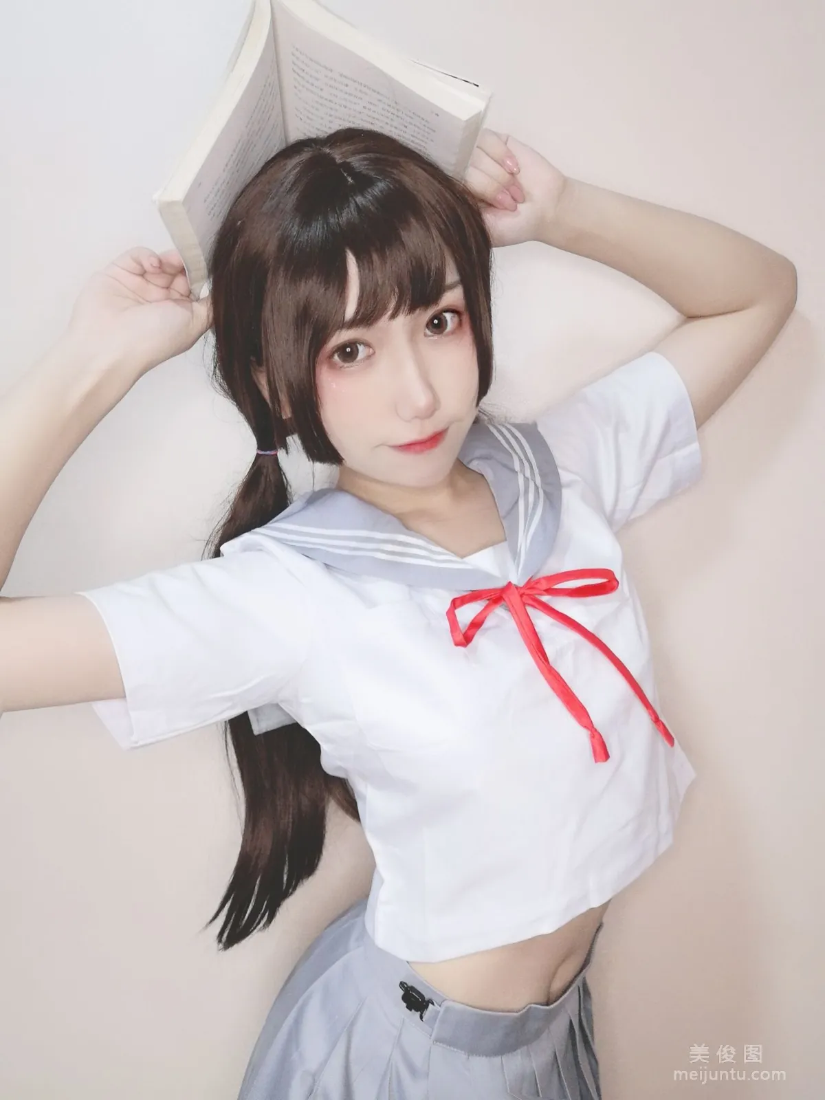 [Cosplay] 芋圆侑子SJ_ - 白丝jk46