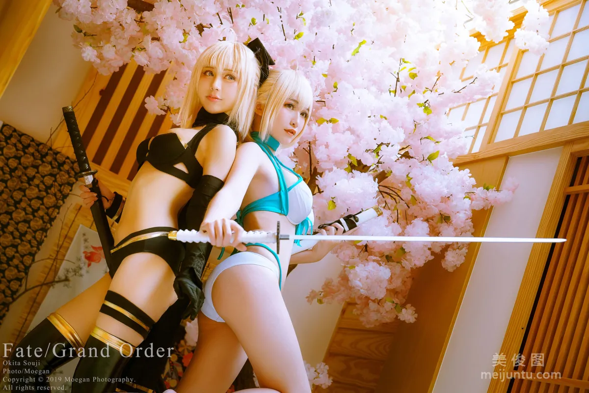 [Cosplay] Miyana咪呀 - 沖田総司 水着 2