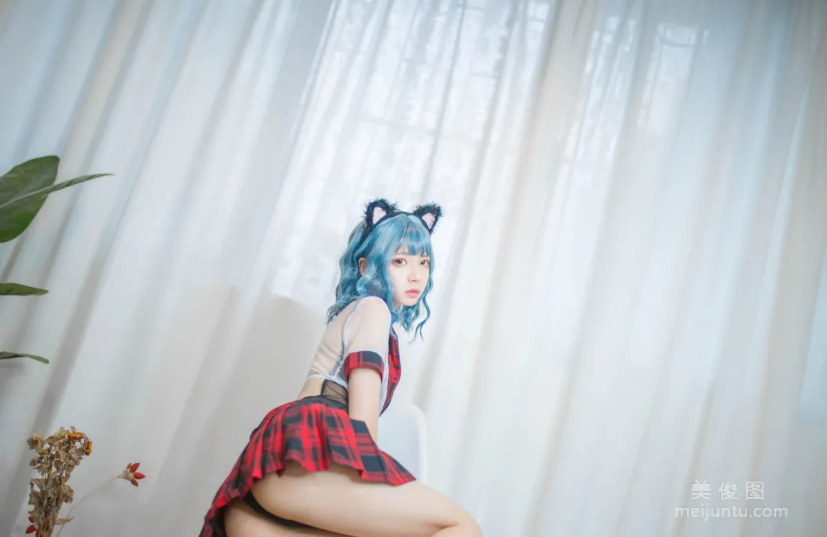 [Cosplay] 疯猫ss - 蓝发 写真集23